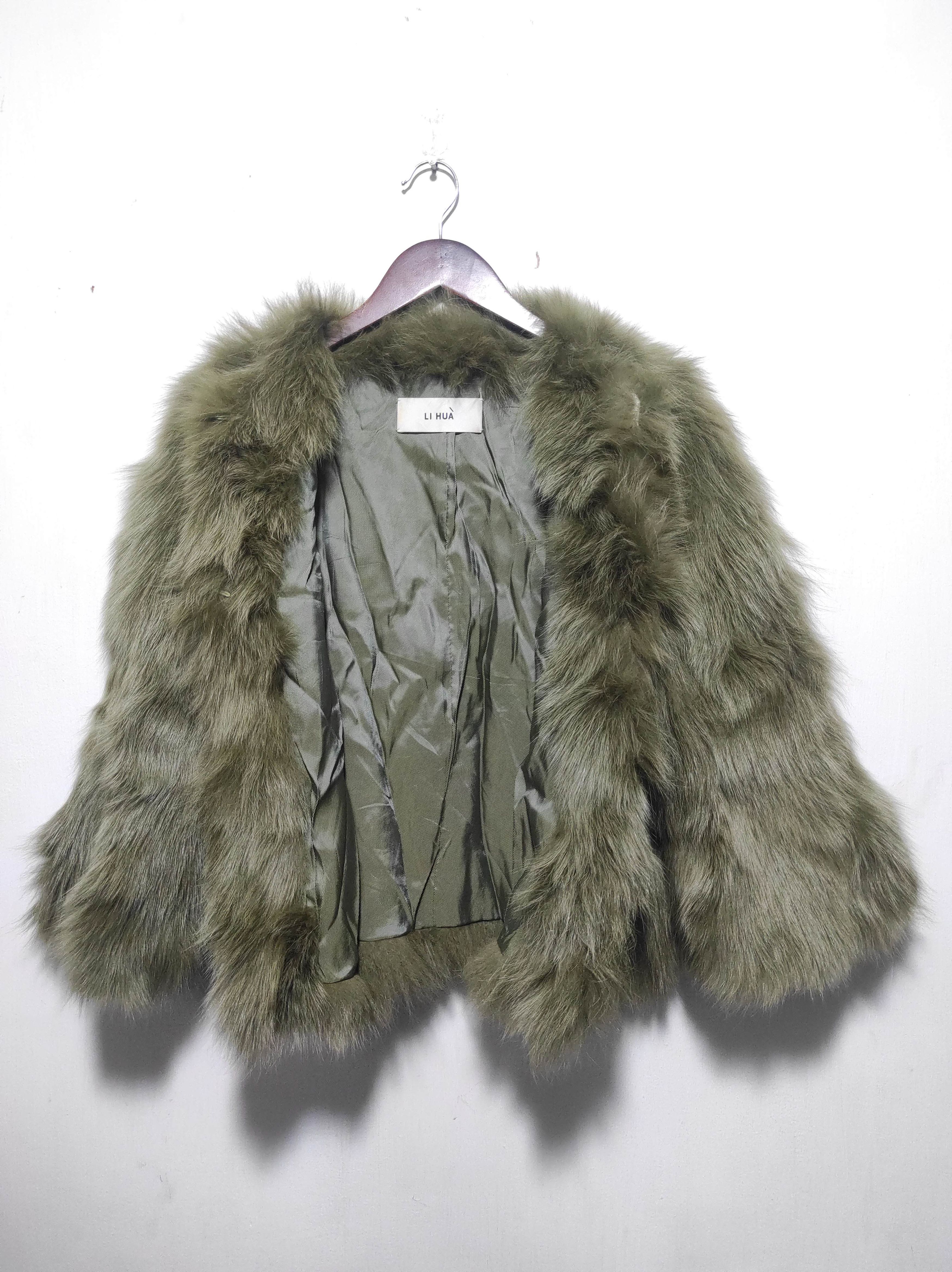 If Six Was Nine Li Hua Faux Fur Designer Winter Parka Coat Size S / US 4 / IT 40 - 9 Thumbnail