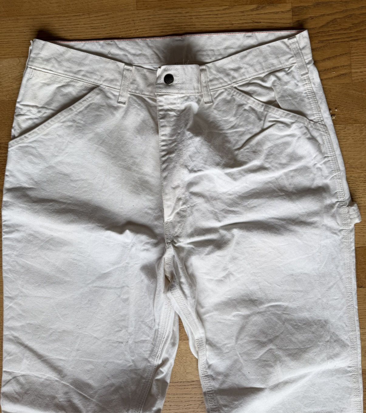 Vintage Vtg 1970‘s Roebucks Union Made Carpenter Jeans Size US 34 / EU 50 - 2 Thumbnail