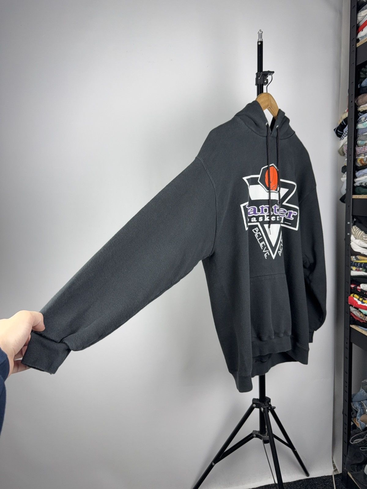 Lee × NBA × Vintage Vintage 90s Panther basketball NBA LEE Hoodie Sweatshirt L Size US L / EU 52-54 / 3 - 3 Thumbnail