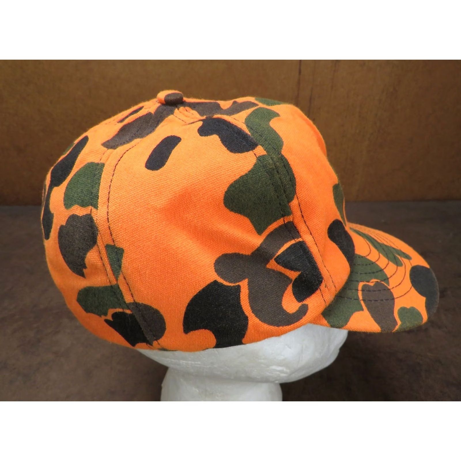 Vintage VINTAGE Cabela's Orange Camo Hat Adult Medium Deer hunting warm USA Size ONE SIZE - 5 Thumbnail