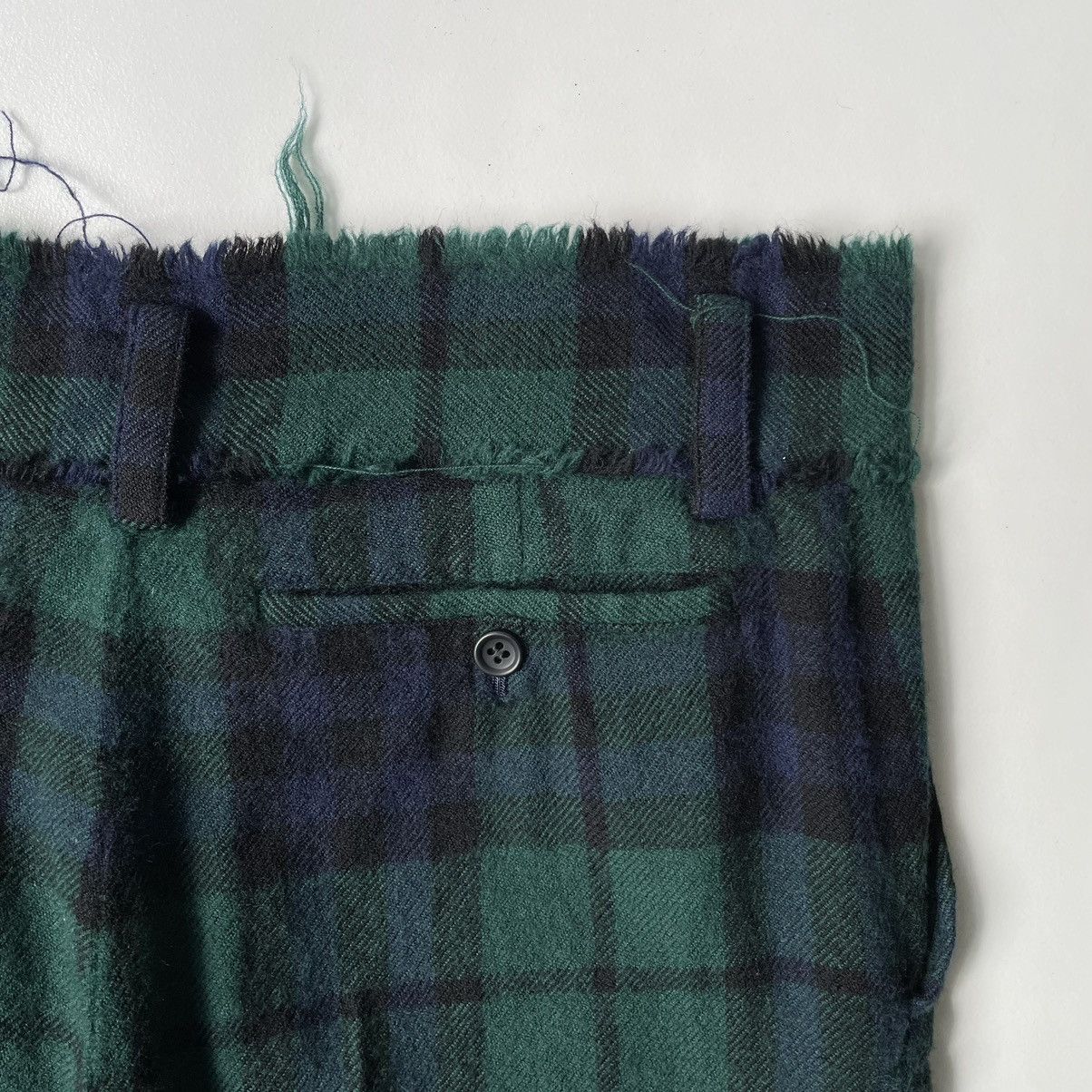 Comme des Garcons A/W 04 Tartan Check Wool Trousers Size 28" / US 6 / IT 42 - 13 Thumbnail