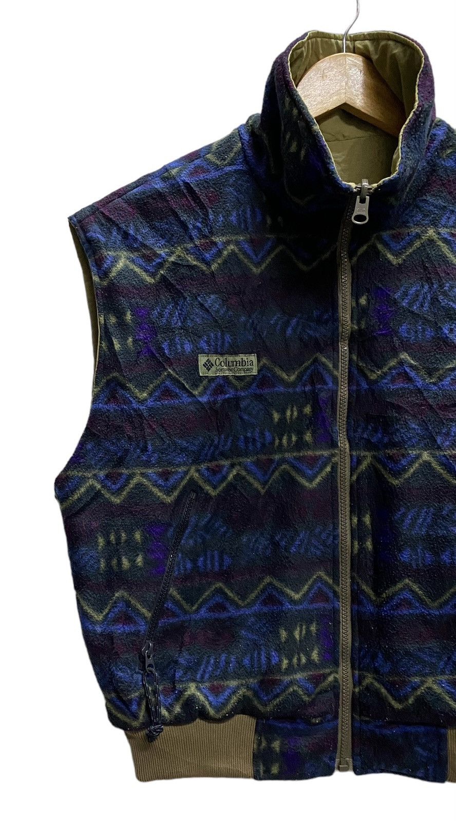 Columbia Vintage Zipper Columbia Tank Top Riversible Size US M / EU 48-50 / 2 - 6 Thumbnail