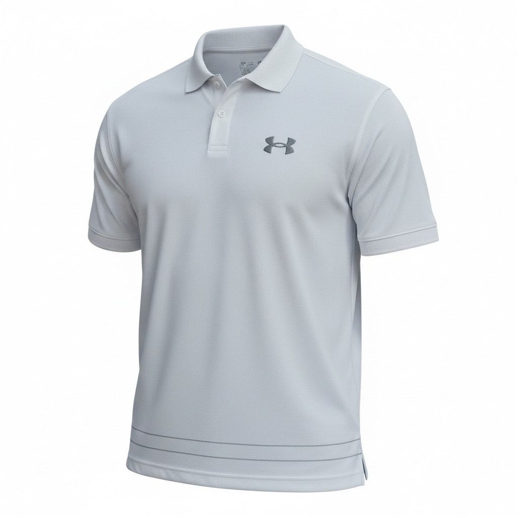 Under Armour Under Armour HeatGear Men’s White Polo Shirt – XL Regular Size US XL / EU 56 / 4 - 1 Thumbnail