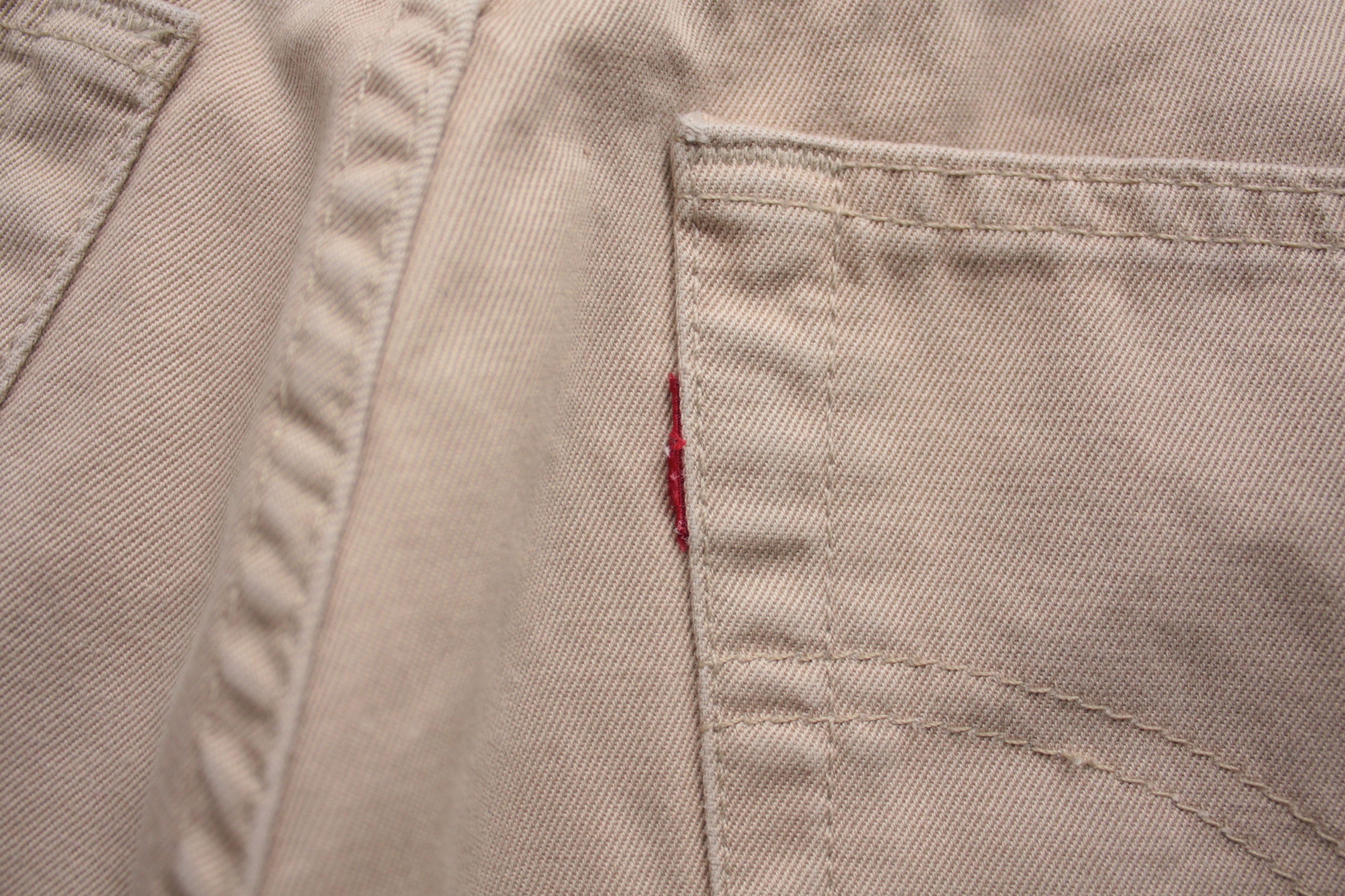 Levi's Vintage Clothing Levi's 551 Vintage Beige Denim Jeans W32L32 Size US 32 / EU 48 - 5 Thumbnail