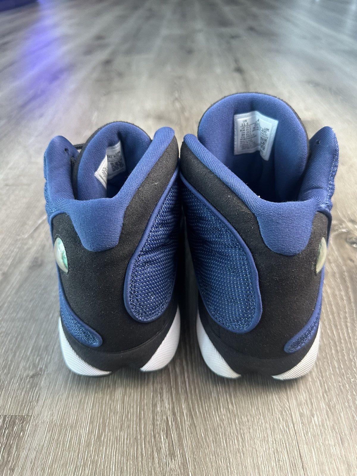 Jordan Brand Air Jordan 13 “Brave Blue” **PRE-OWNED** Size US 11.5 / EU 44-45 - 4 Thumbnail