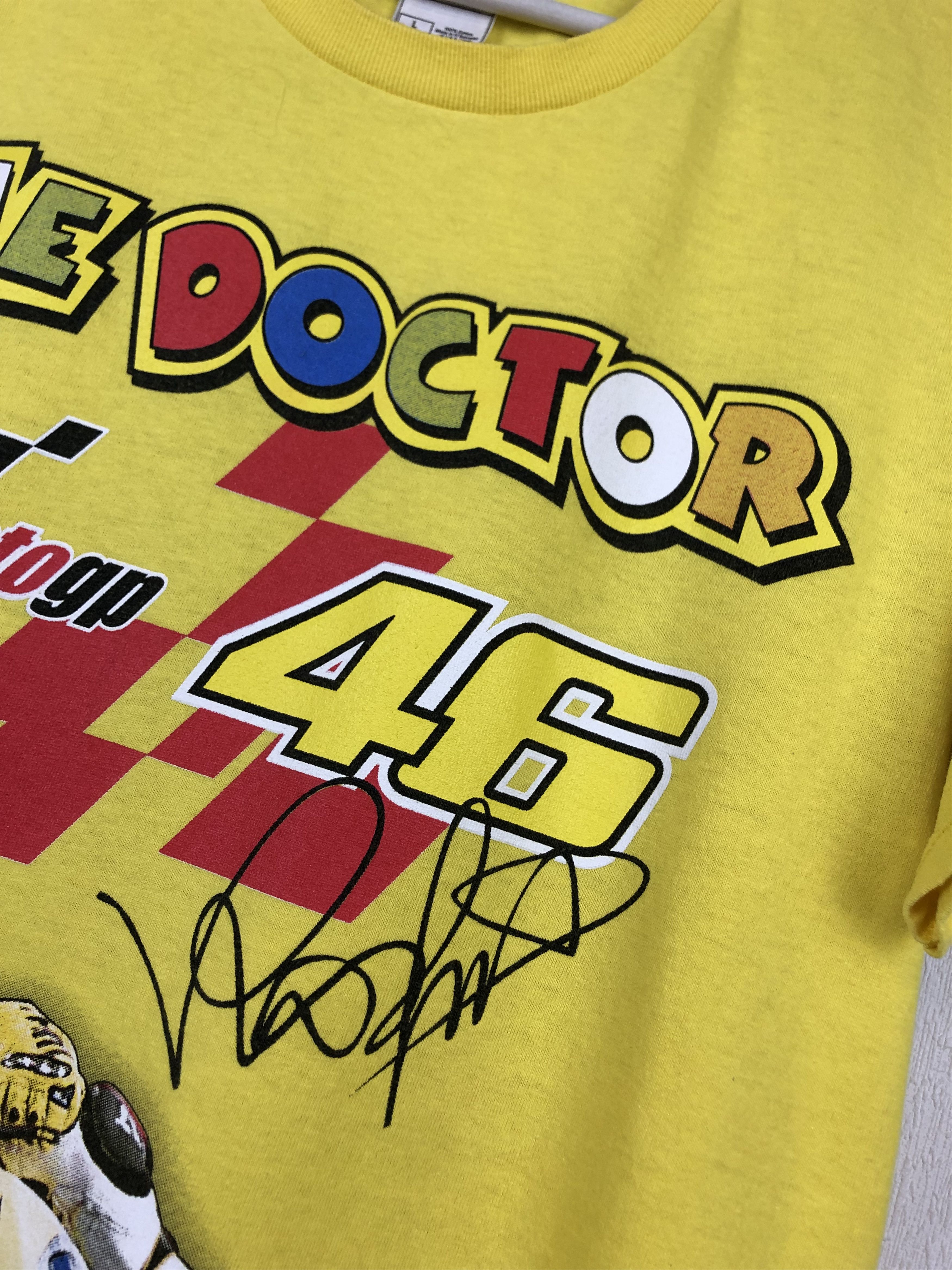 Vintage Vintage Valentino Rossi Doctor Sun Racing Yamaha Jersey Tee Size US L / EU 52-54 / 3 - 7 Thumbnail