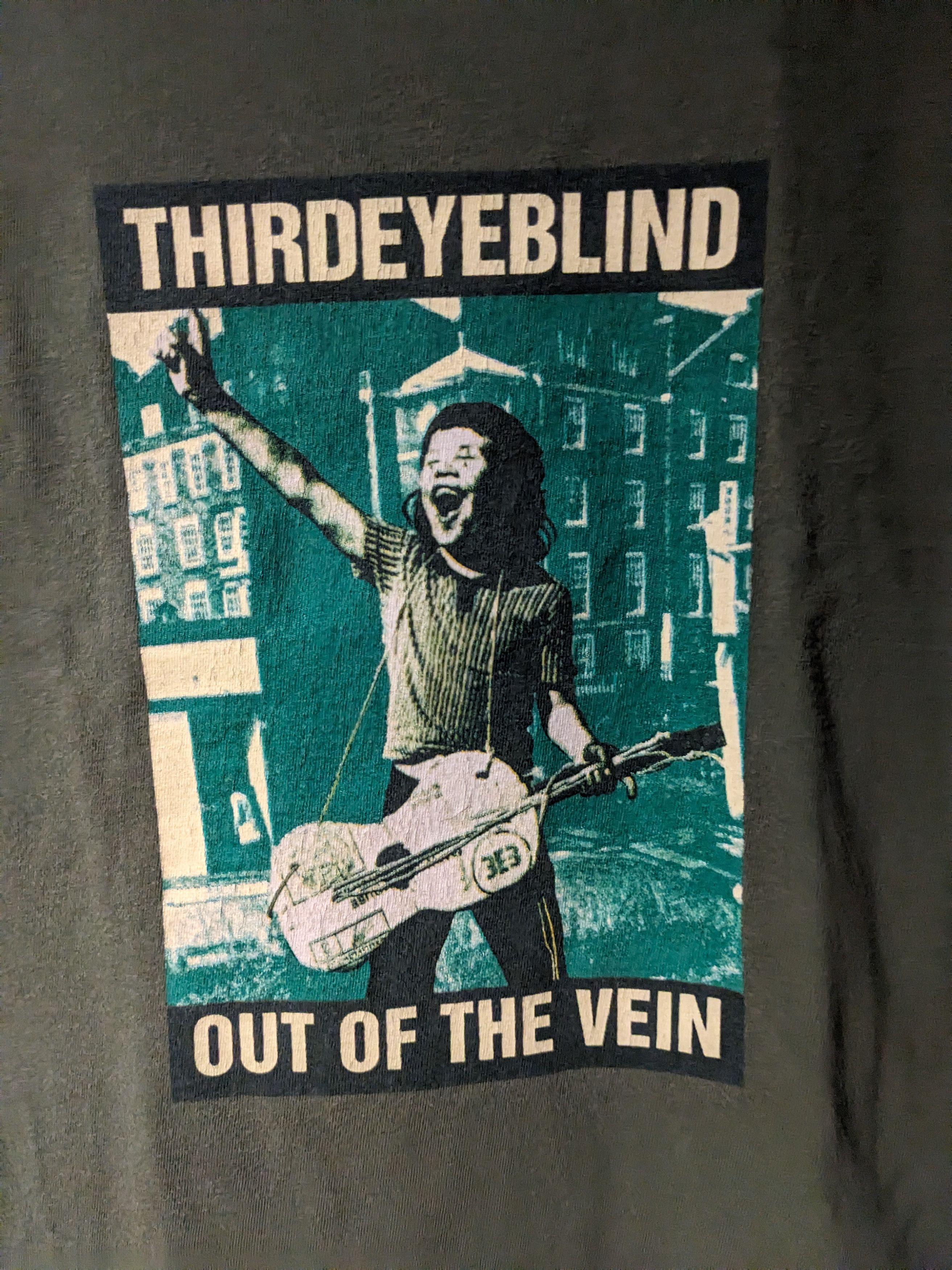 Band Tees × Vintage Vintage 2003 Third Eye Blind Out of the Vein Tour T-Shirt Size US S / EU 44-46 / 1 - 2 Thumbnail