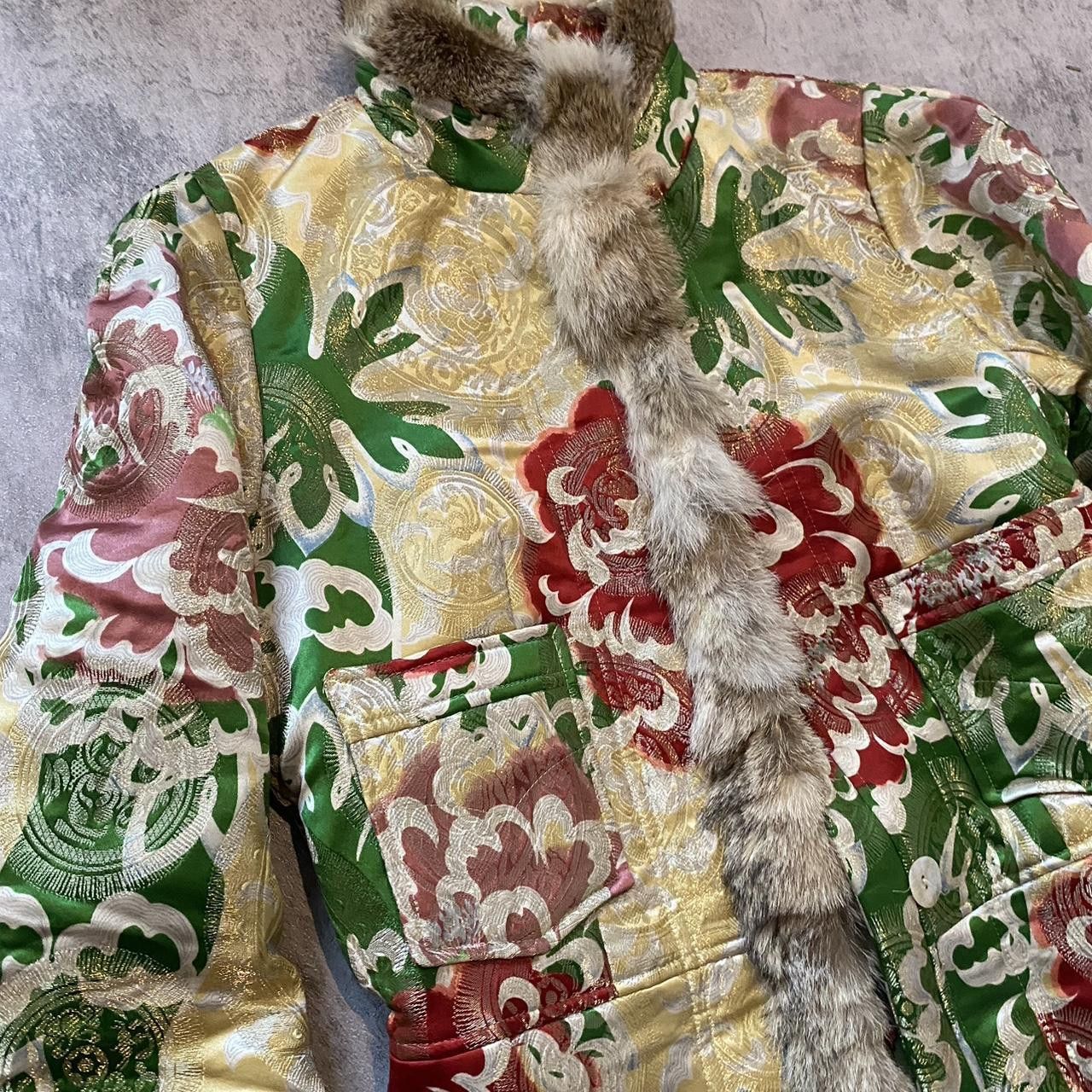 Other Silk coat fur Japan style Vintage y2k high end fashion Size S / US 4 / IT 40 - 5 Thumbnail