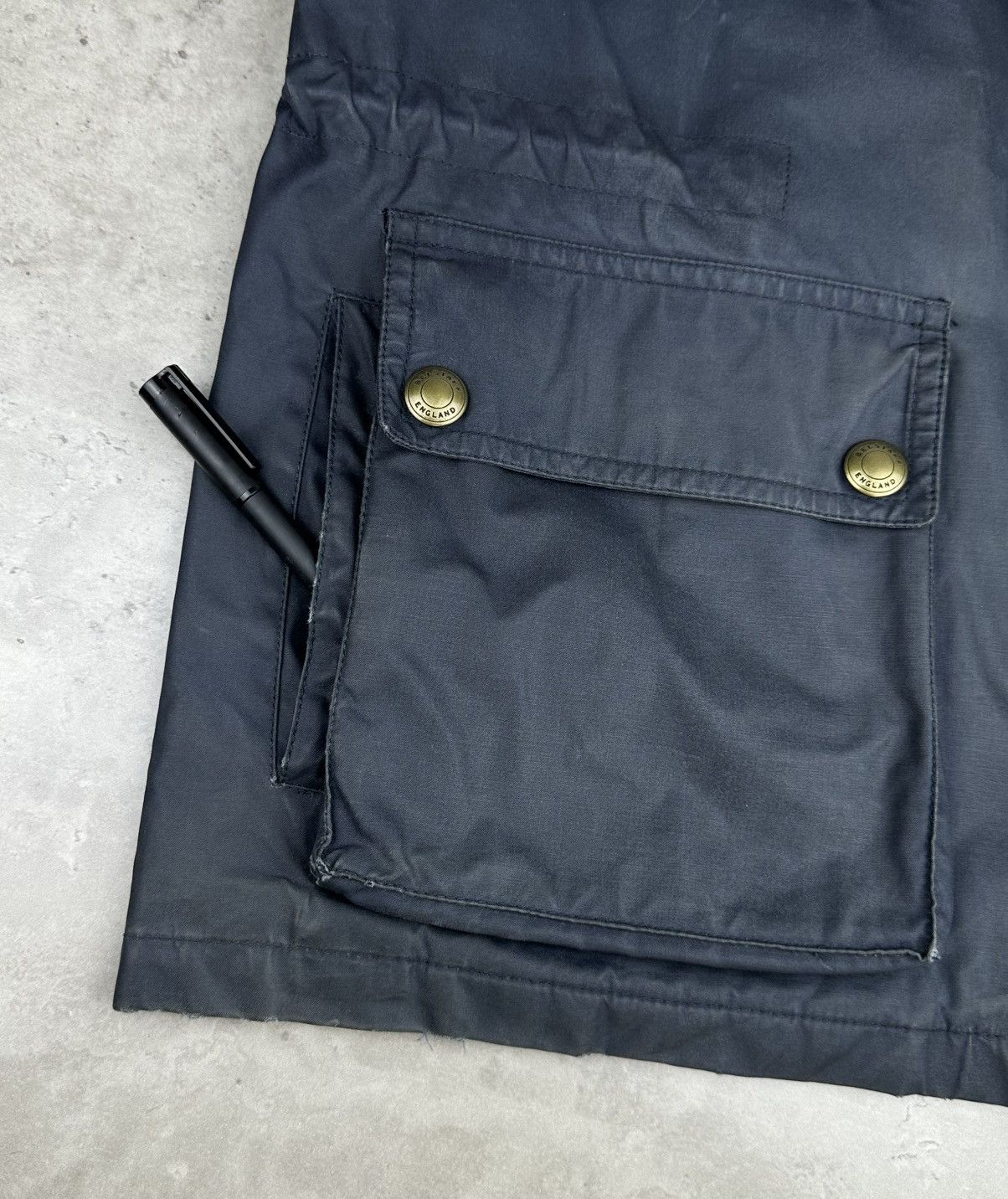 Belstaff BELSTAFF Fieldmaster Men's IT 48 Cotton Biker Field Jacket Size US M / EU 48-50 / 2 - 8 Thumbnail