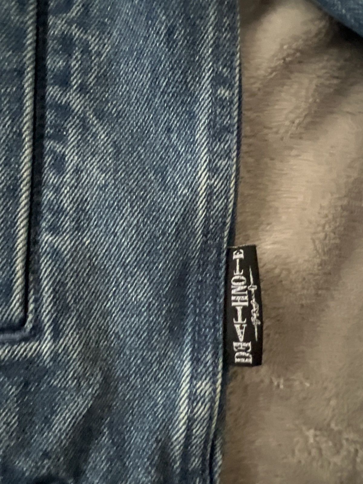 Palace Palace X Death Note Ryuk Denim Jacket Stone Wash Size US M / EU 48-50 / 2 - 5 Thumbnail
