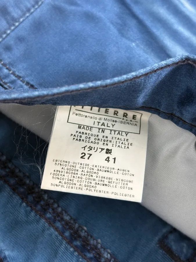 Versace 2000s Versace Royal Blue Faded Pants Size 25" / US 0 / IT 36 - 14 Thumbnail