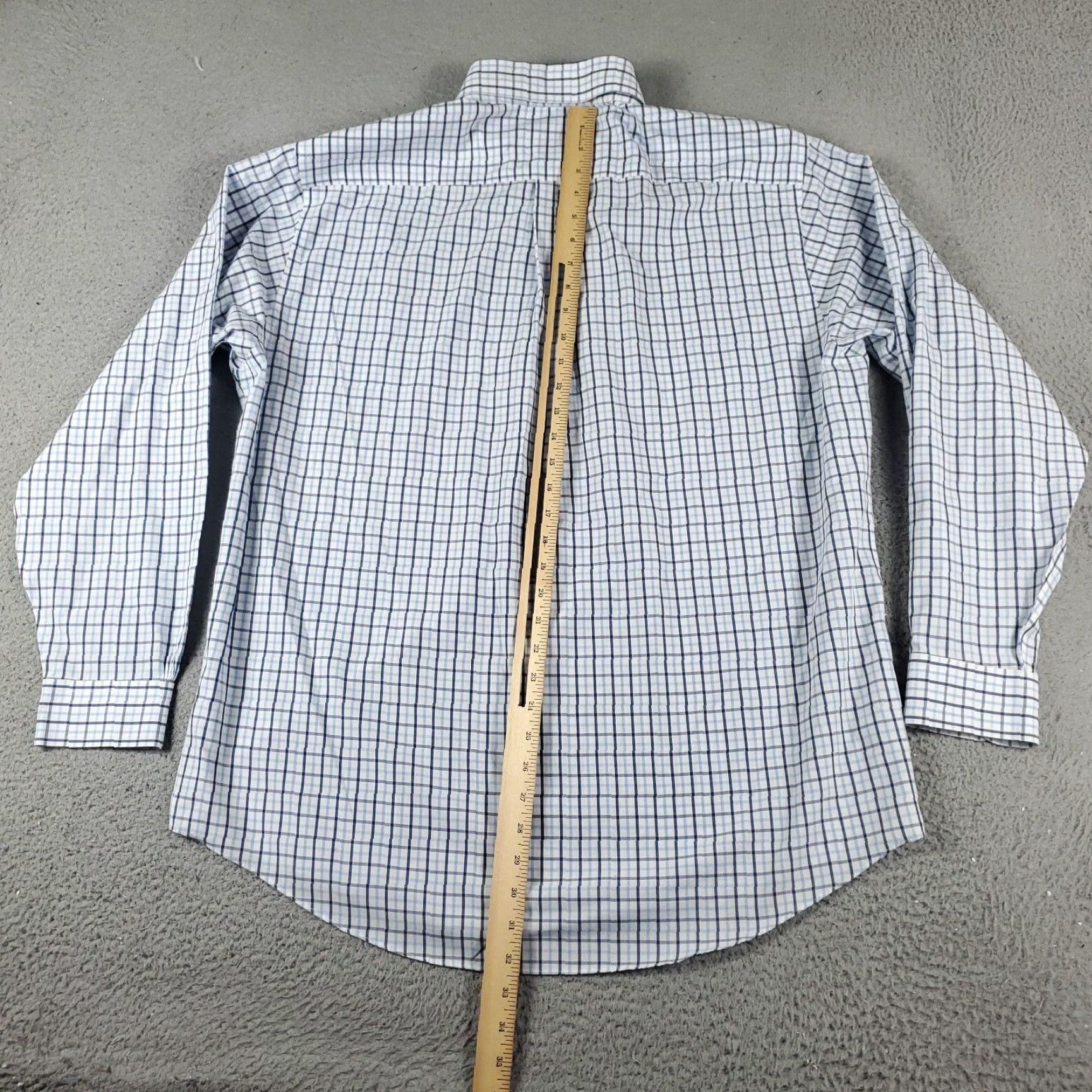 Brooks Brothers BROOKS BROTHERS Shirt Mens Large Blue Check Button-Up Long Sleeve Casual Button-Down Collared 346 Vintage? No. RegularFit Men’s L Blue 100% Cotton Size US L / EU 52-54 / 3 - 3 Thumbnail
