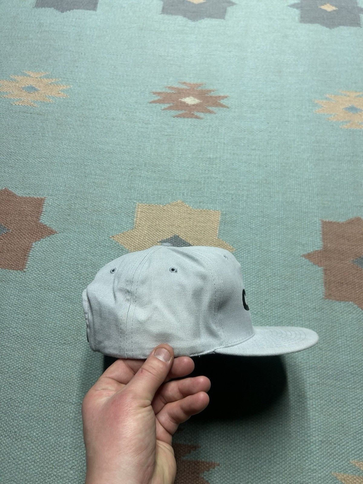 Vintage Vtg SnapBack hat Johnny Cash spell out country rock music Size ONE SIZE - 8 Thumbnail