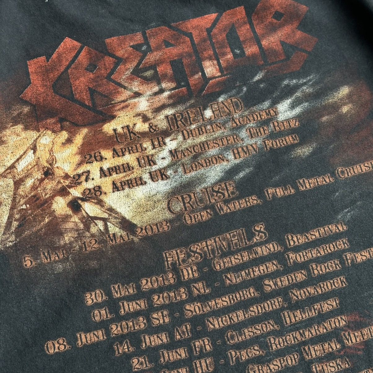 Band Tees Vintage 2000’s Kreator Thrash Metal Band Tour Faded Tee Size US L / EU 52-54 / 3 - 6 Thumbnail