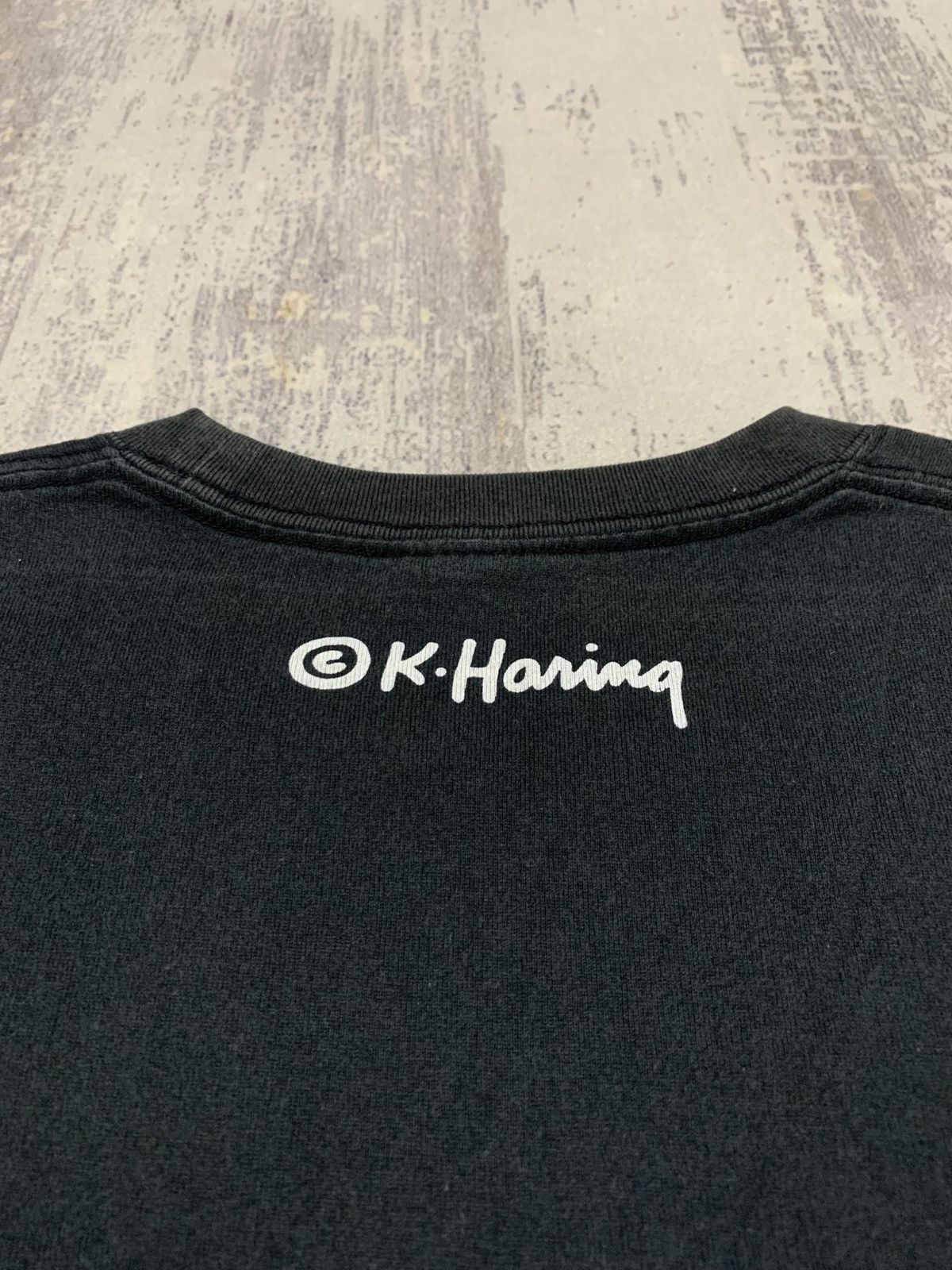 Keith Haring Vintage 90’s Keith Haring Photo Tee Size US XL / EU 56 / 4 - 5 Thumbnail
