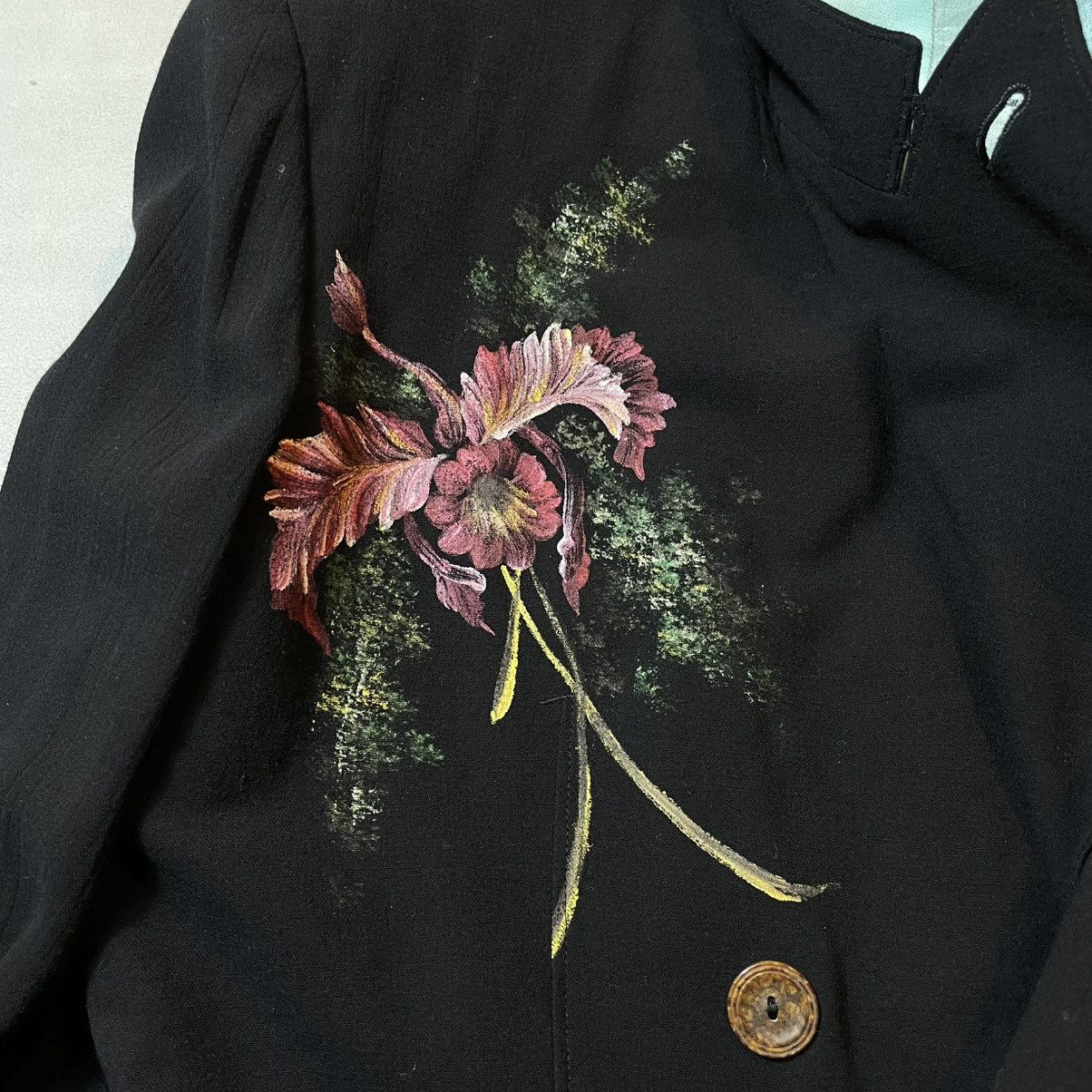 Jean Paul Gaultier JEAN PAUL GAULTIER HOMME PAINTED FLOWER Size 50S - 4 Thumbnail