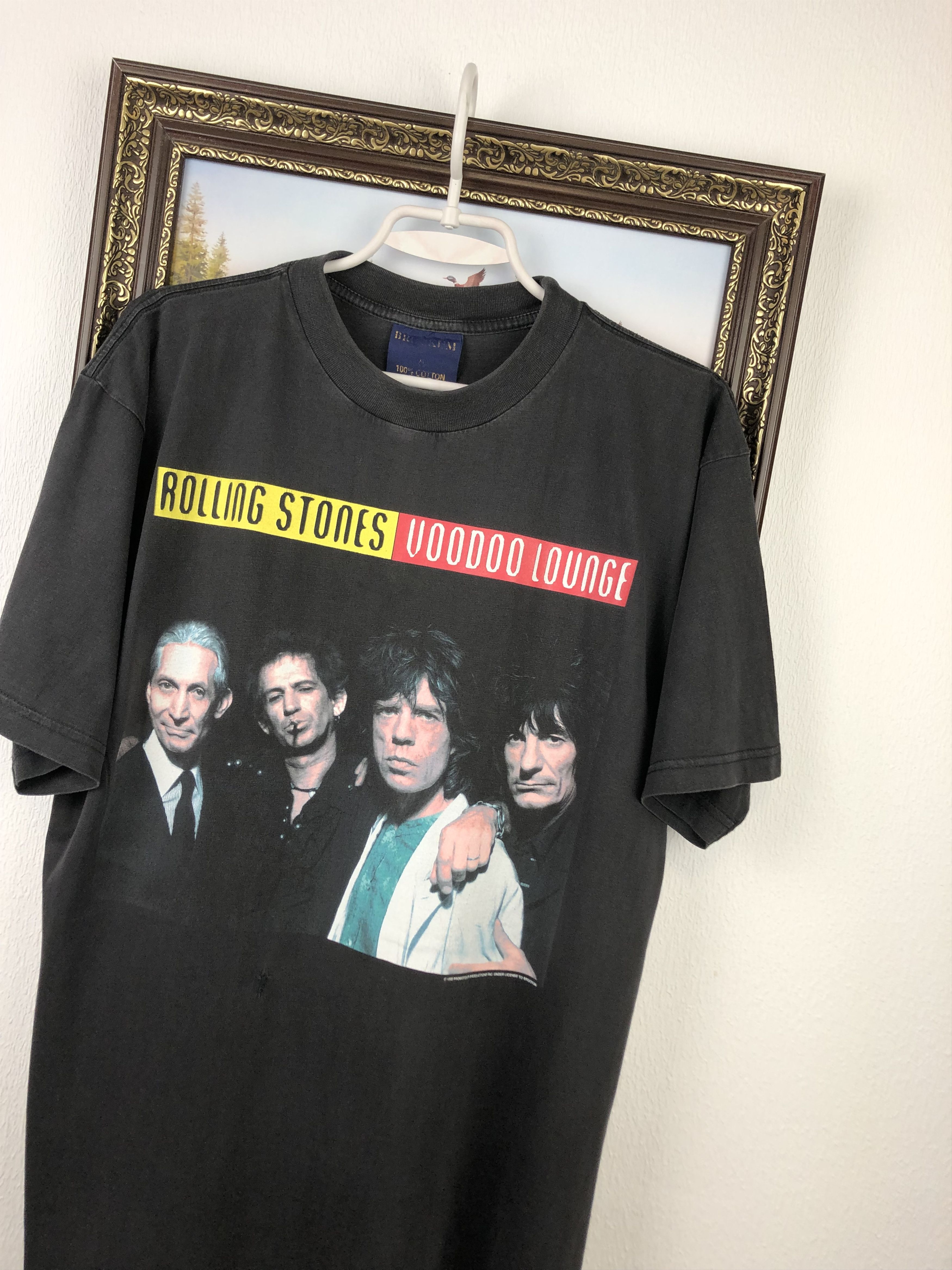 Band Tees Vintage Brockum Rolling Stones Voodoo Lounge Tour Shirt Tee Size US L / EU 52-54 / 3 - 4 Thumbnail