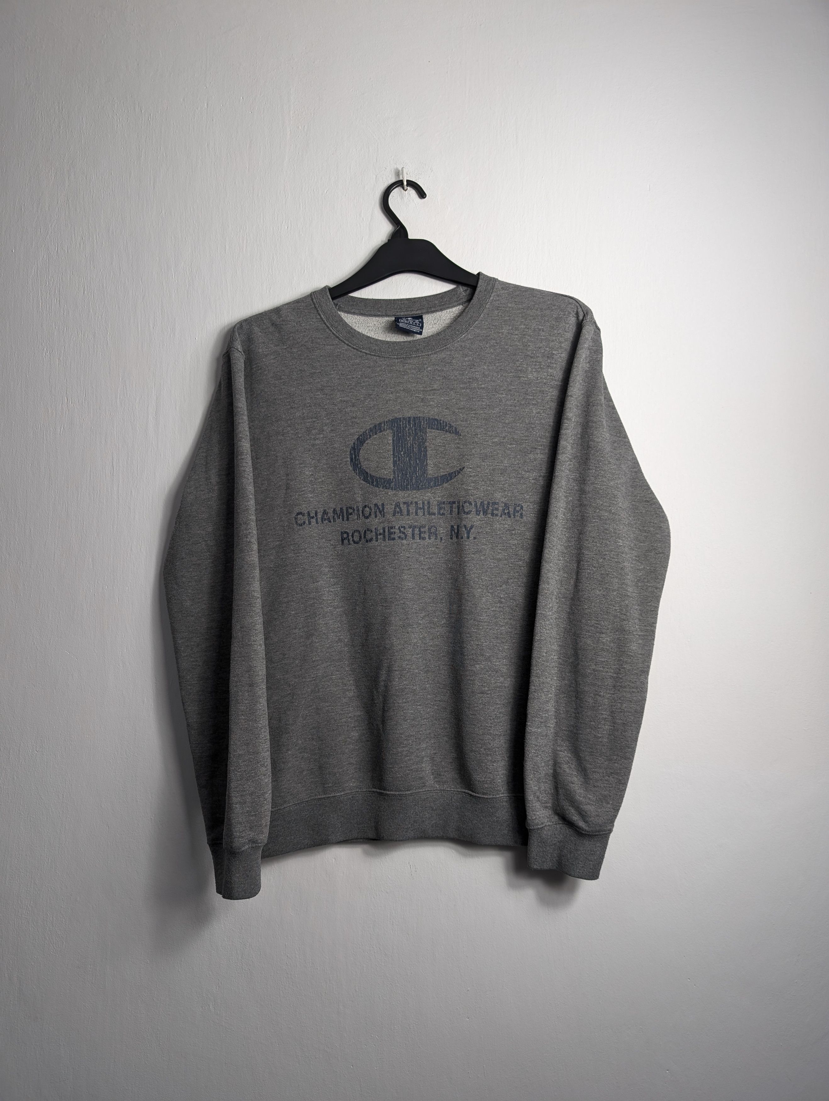 Champion Vintage Grey Champion Crewneck Sweatshirt Size US M / EU 48-50 / 2 - 1 Thumbnail