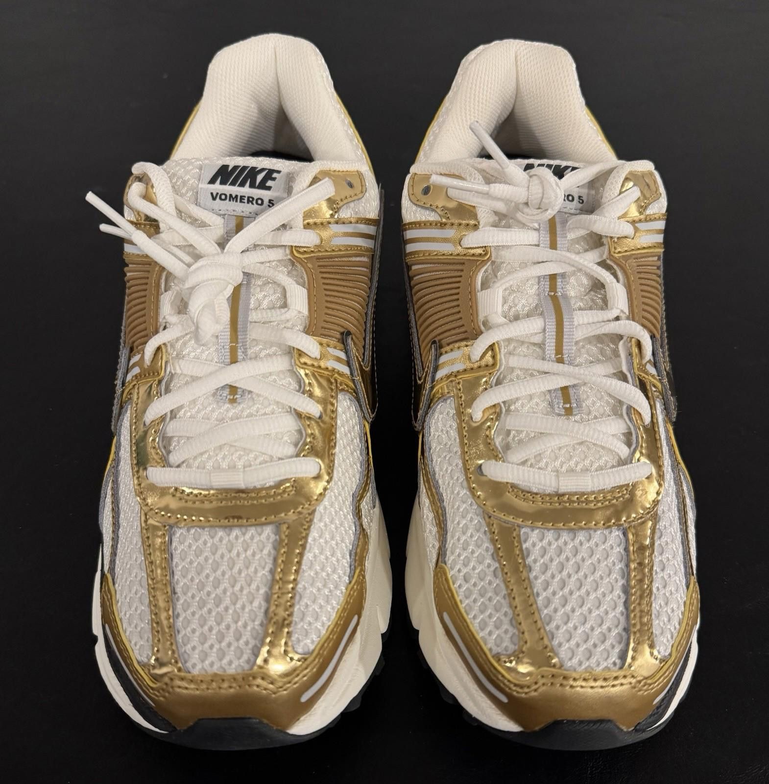 Nike Size 12 - Nike Air Zoom Vomero 5 Metallic Gold W Size US 12 / IT 42 - 5 Thumbnail