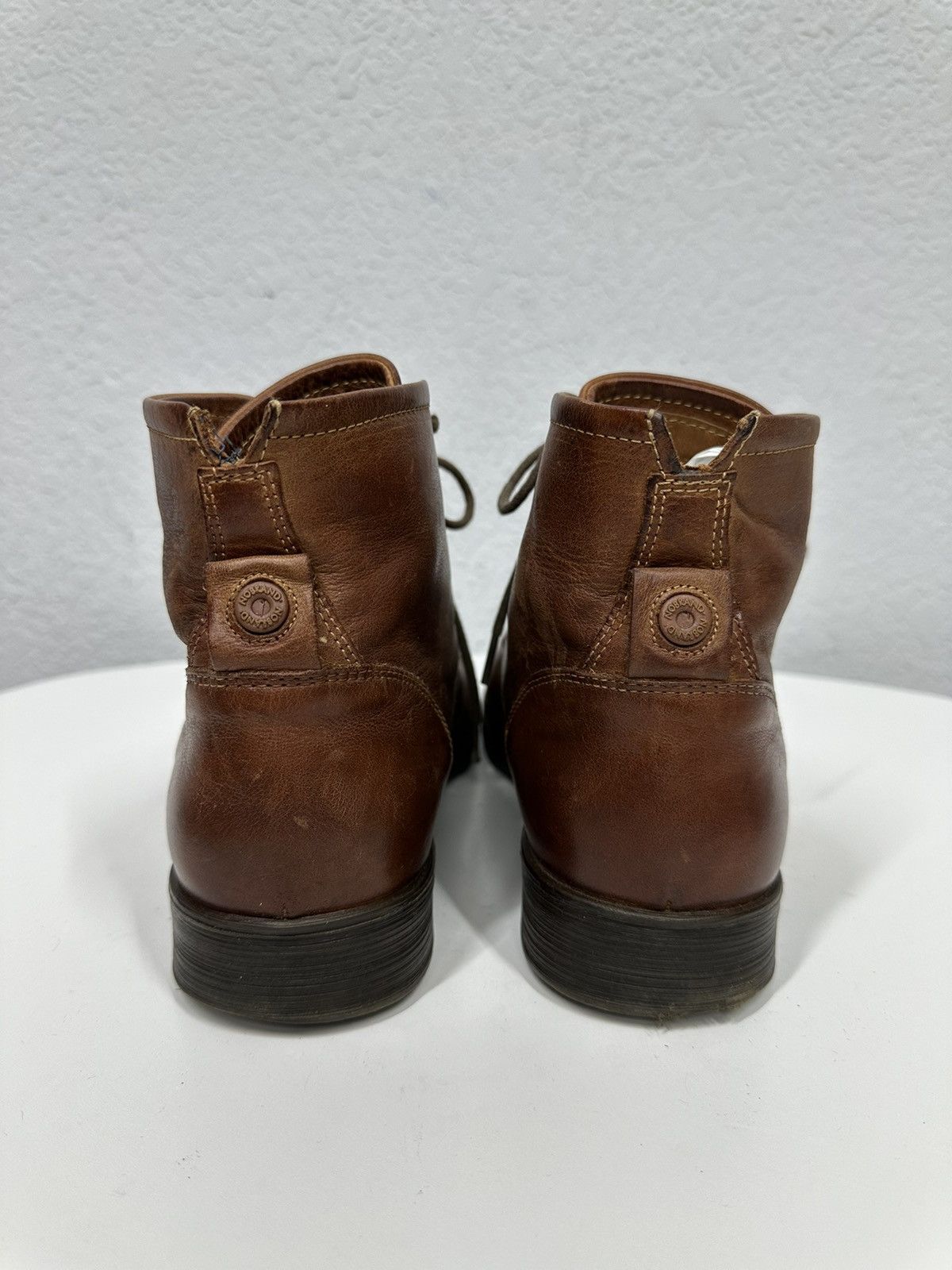 Hedi Slimane Vintage Leather Boots AS 98 Ankle Guidi Style IfSixWasNine Size US 8 / EU 41 - 7 Thumbnail