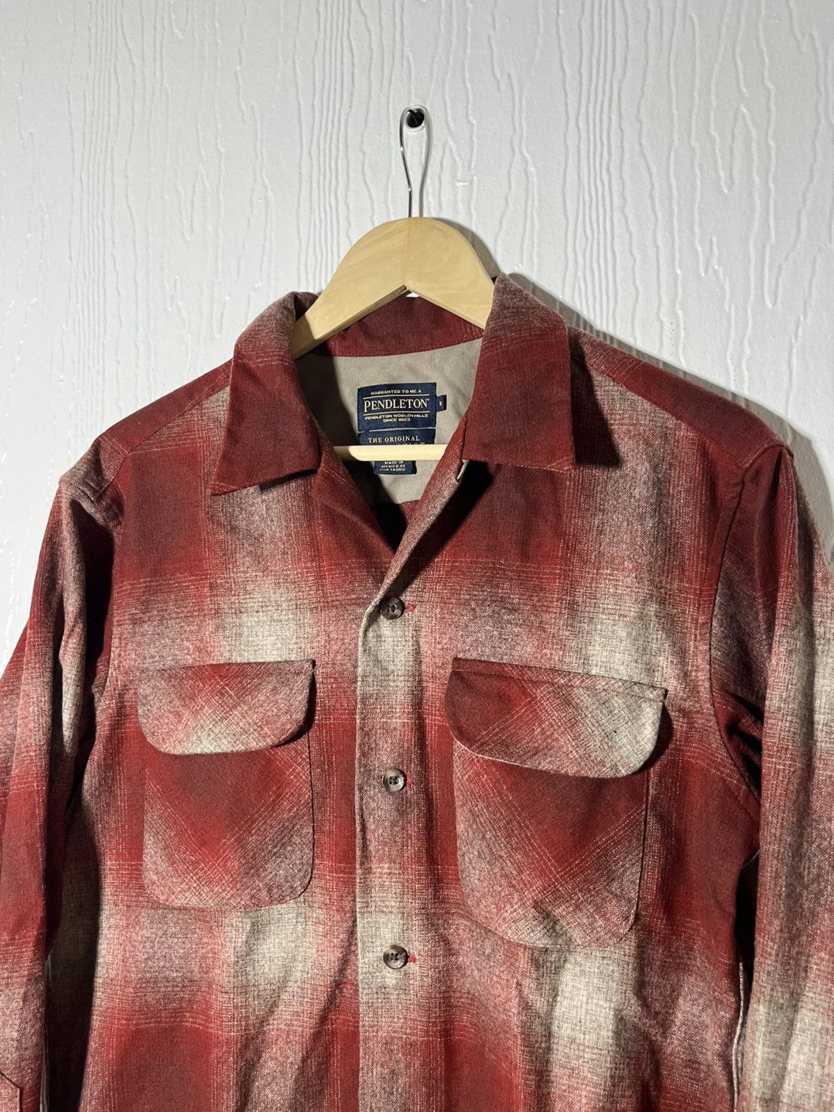 Pendleton Pendleton Mens Board Shirt Small Plaid Long Sleeve Flannel Size US S / EU 44-46 / 1 - 2 Thumbnail