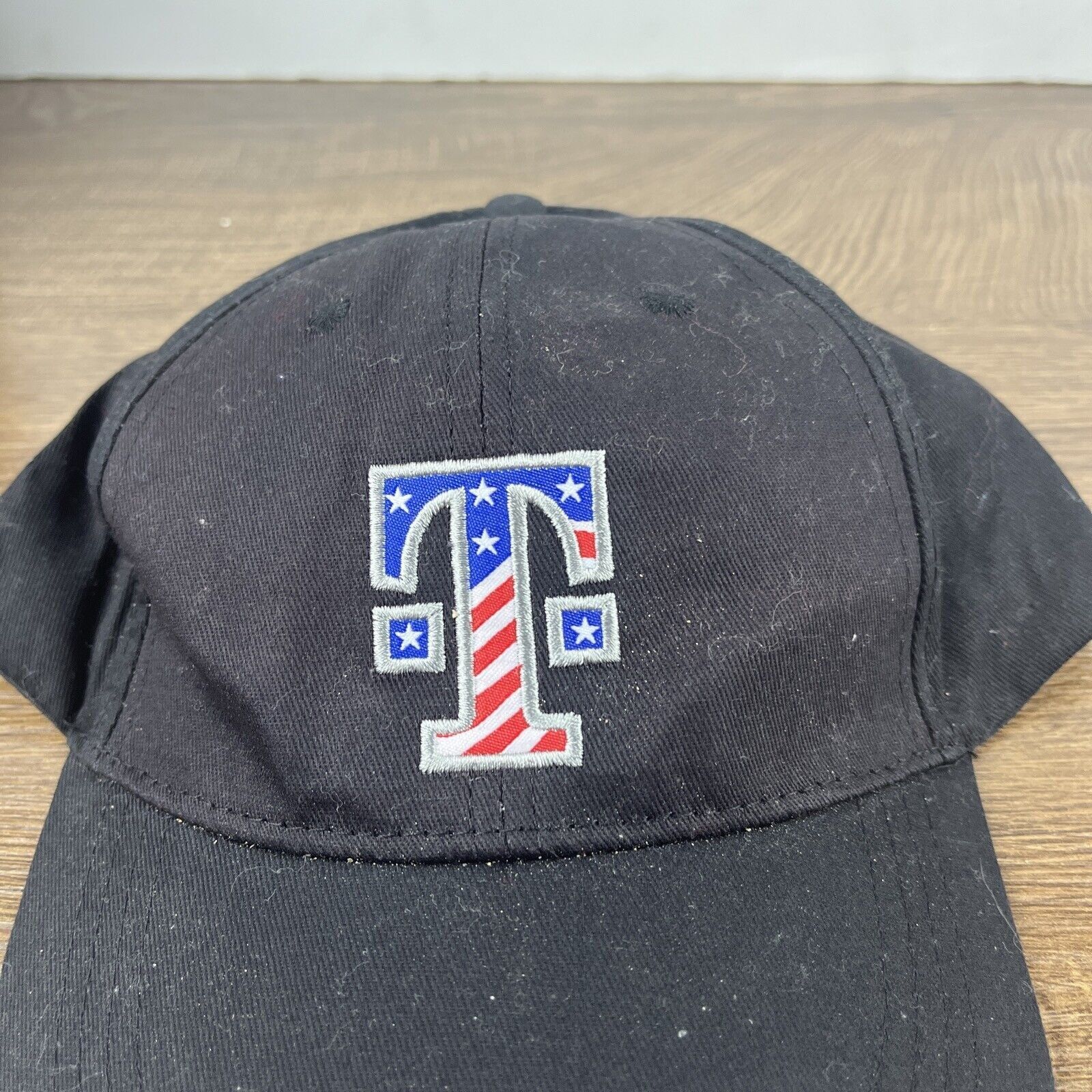 Other Texas Rangers Hat Rangers Baseball Black Hat Adjustable Adul Size ONE SIZE - 6 Thumbnail