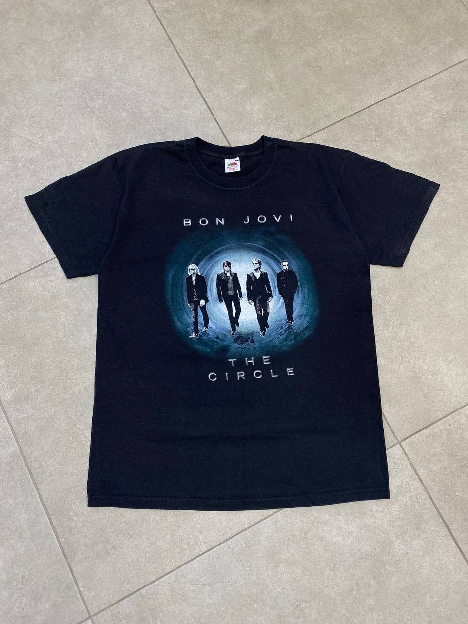 Bon Jovi Vintage Bon Jovi 2010 The Circle Europe Tour Promo T-Shirt Size US L / EU 52-54 / 3 - 1 Thumbnail
