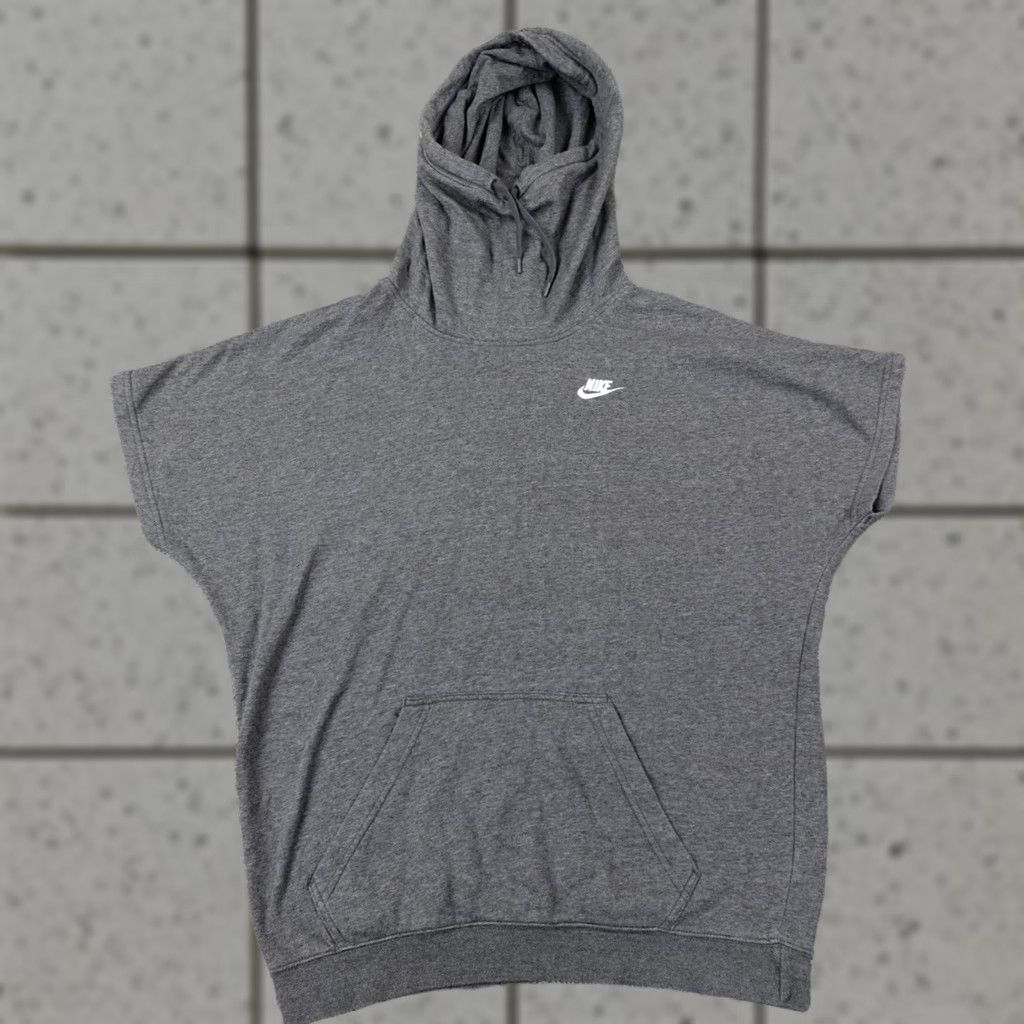 Nike Nike Sweater Mens Small Gray Swoosh Outdoor Athletic Sweatshirt Hoodie Size US S / EU 44-46 / 1 - 1 Thumbnail