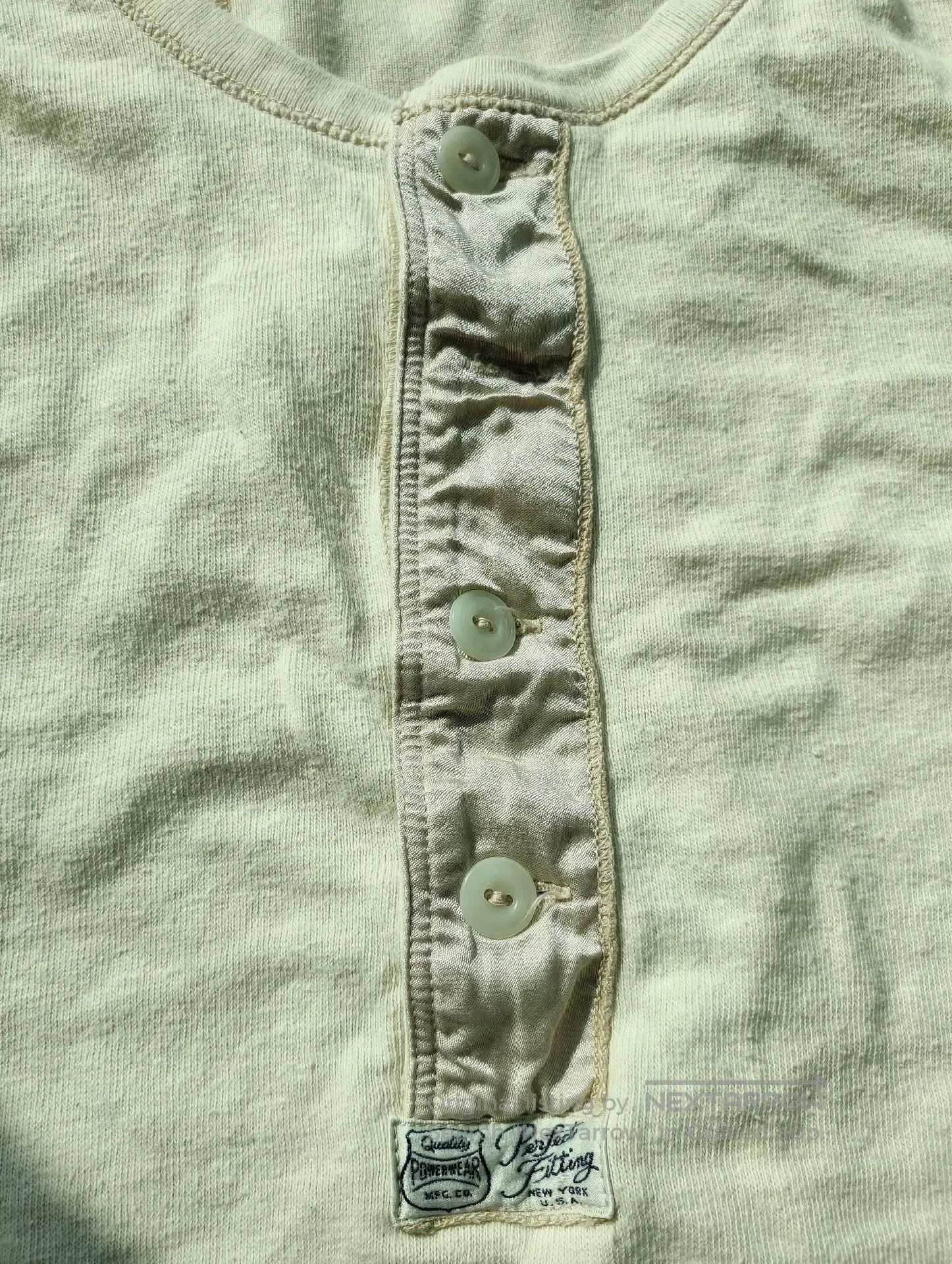 Freewheelers bootleggers henley long sleeve shirt. Size US M / EU 48-50 / 2 - 4 Thumbnail