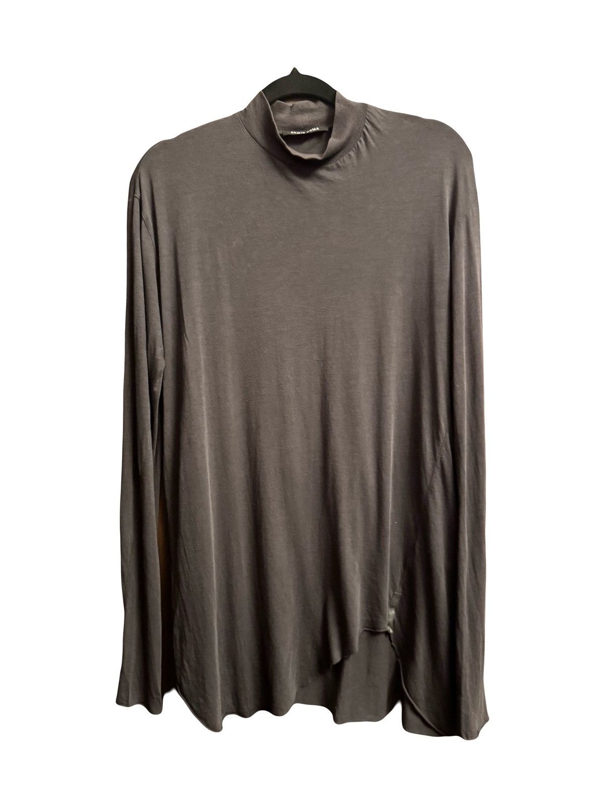 Damir Doma damir doma silk cotton gray asymmetrical top 46 men Size US S / EU 44-46 / 1 - 1 Thumbnail