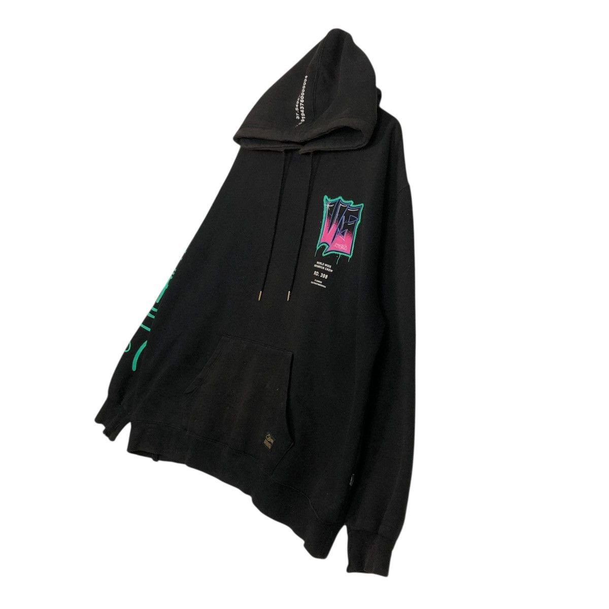 Hysteric Glamour 🔥HOODIE PULL OVER STIGMA VATOS SOCIETY PUNK DESIGN BIG LOGO Size US XL / EU 56 / 4 - 4 Thumbnail
