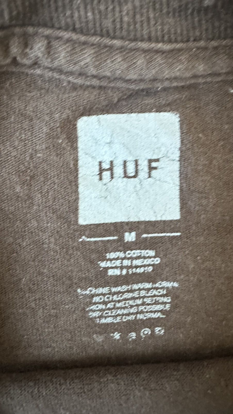 Huf VINTAGE HUF GIFT TEE WELL FADED Size US M / EU 48-50 / 2 - 6 Thumbnail