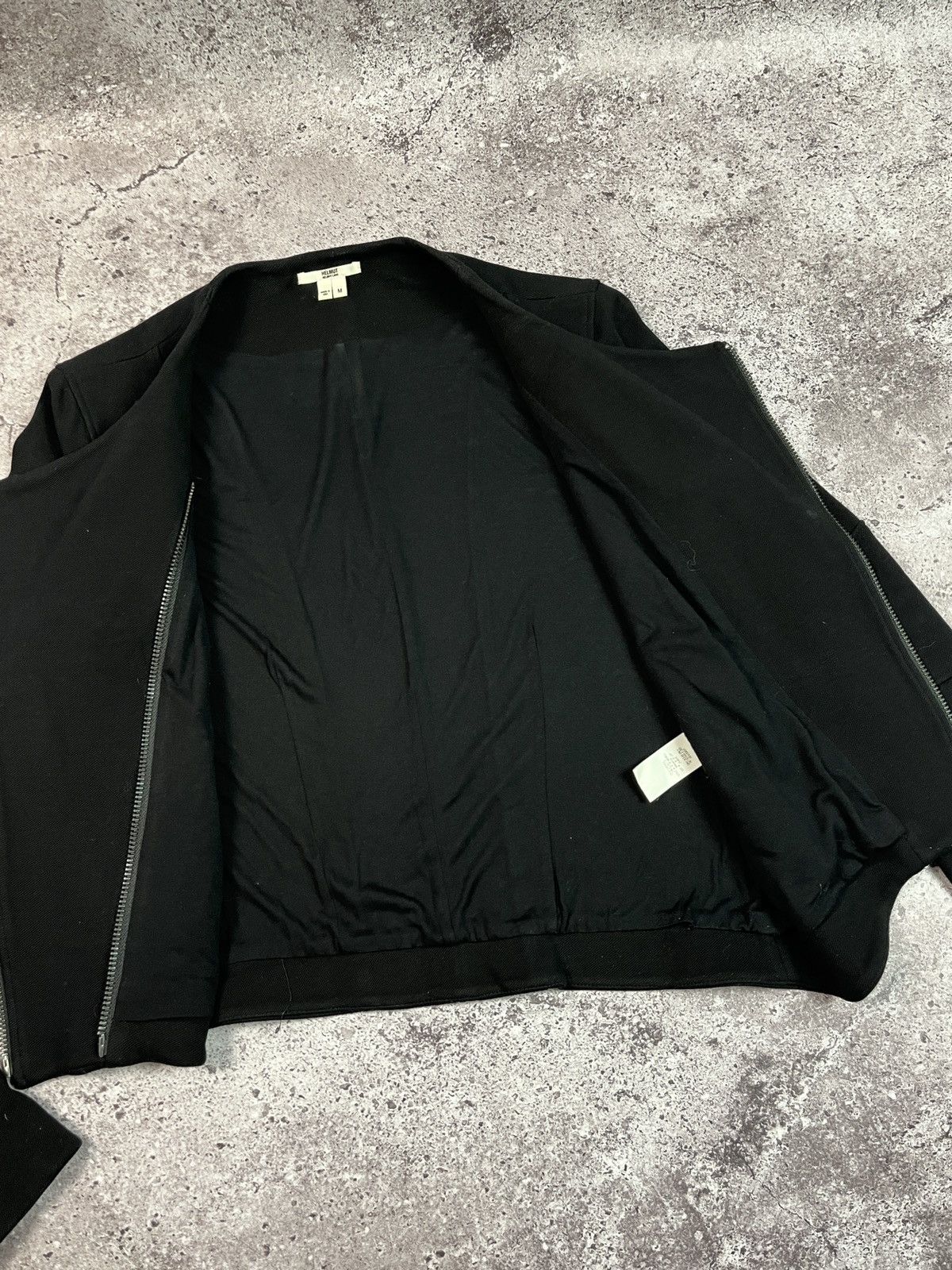 Helmut Lang Asymmetrical Biker Jacket Size M / US 6-8 / IT 42-44 - 8 Thumbnail