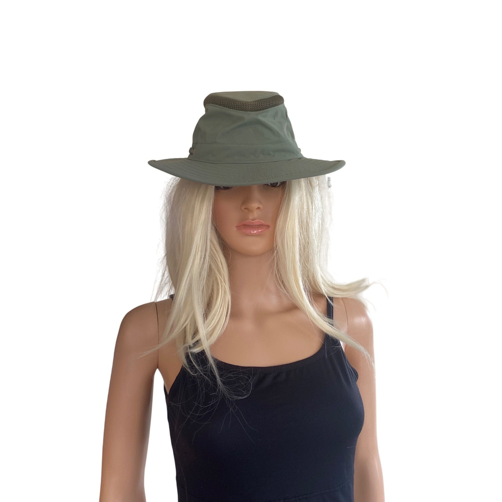 Tilley Tilley LTM6 AIRFLO Hat Green Unisex M 7 1/4 Nylon Quick Dry Size ONE SIZE - 12 Thumbnail