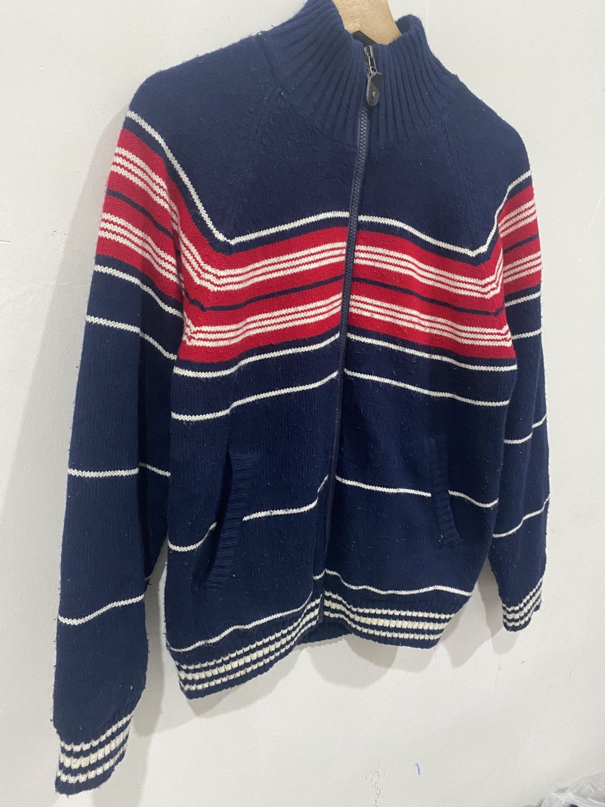 Japanese Brand Original Garment Willpips Sweater Zipper Jacket knit Size US M / EU 48-50 / 2 - 3 Thumbnail
