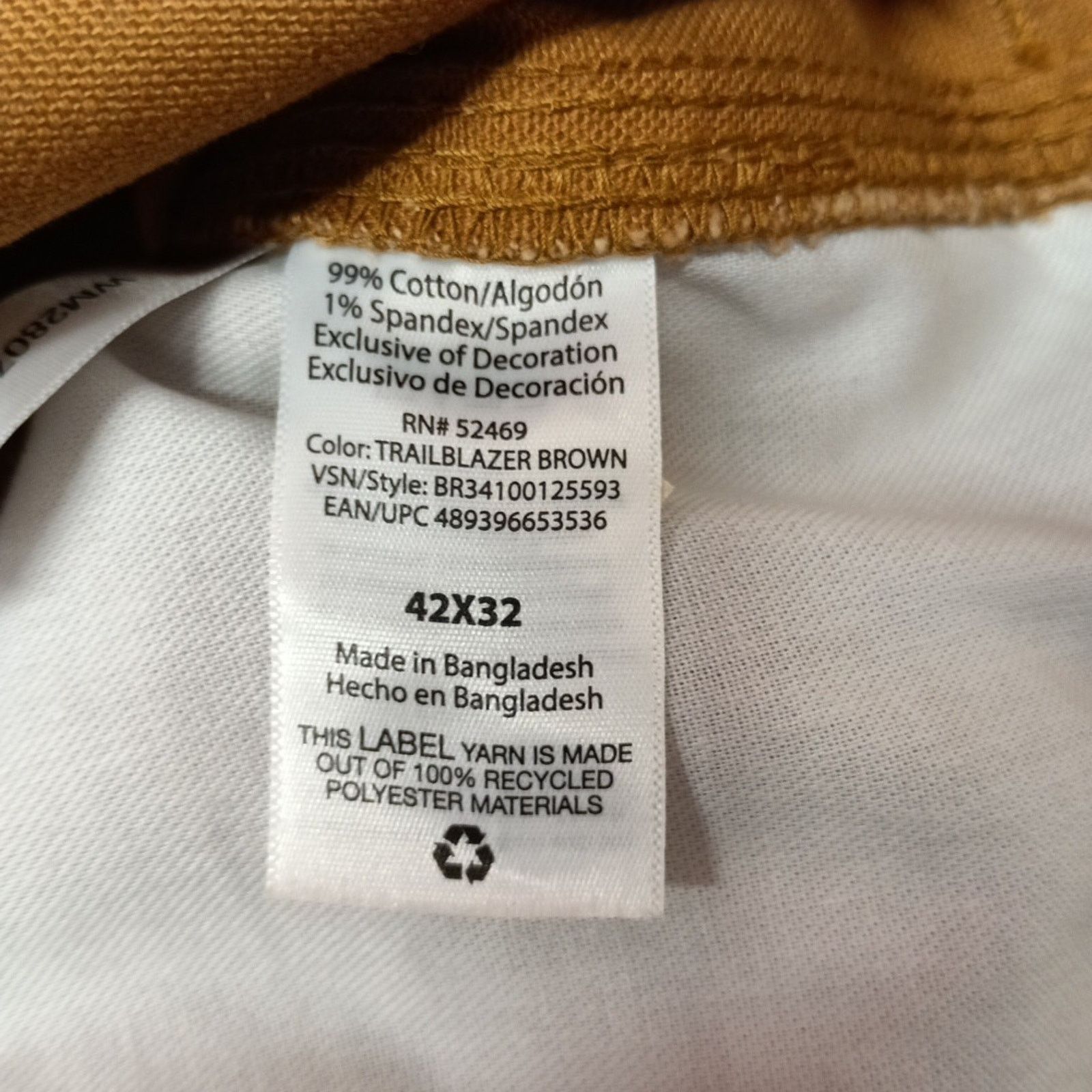 Other Brahma Work Carpenter Pants Men Size 42x32 Relaxed Fit Brown Size US 42 / EU 58 - 5 Thumbnail