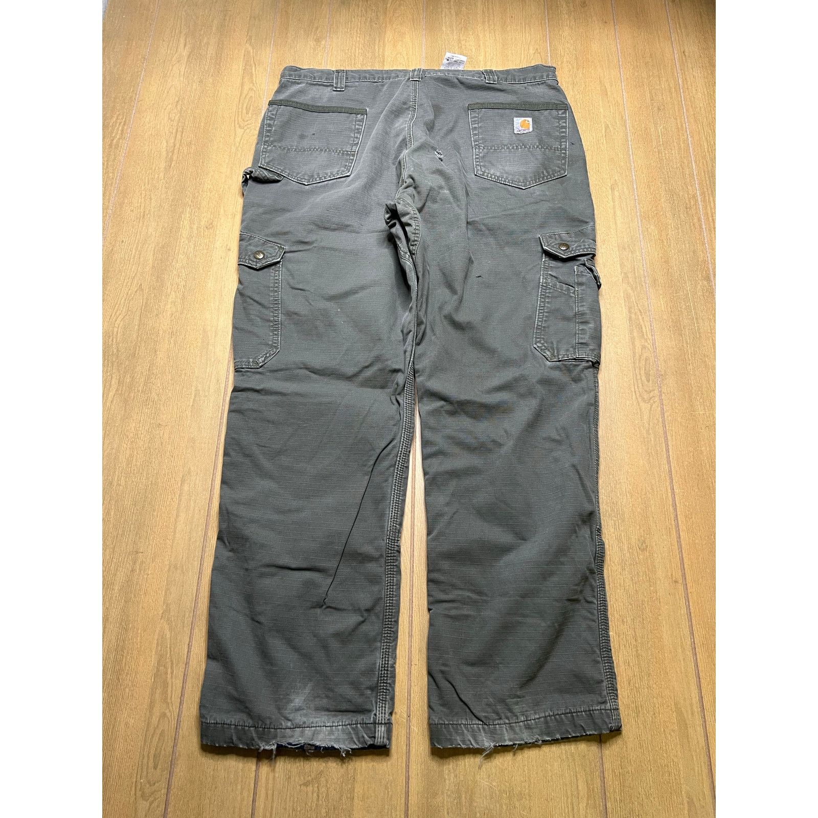 Carhartt Vintage Carhartt Cargo Double Knee flannel-lined Sz 38x30 Size US 40 / EU 56 - 6 Thumbnail