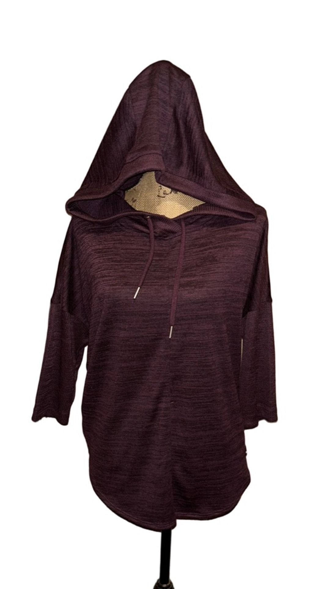 Calvin Klein Calvin Klein Performance Marled Hoodie Top Womens Size M Size M / US 6-8 / IT 42-44 - 2 Thumbnail