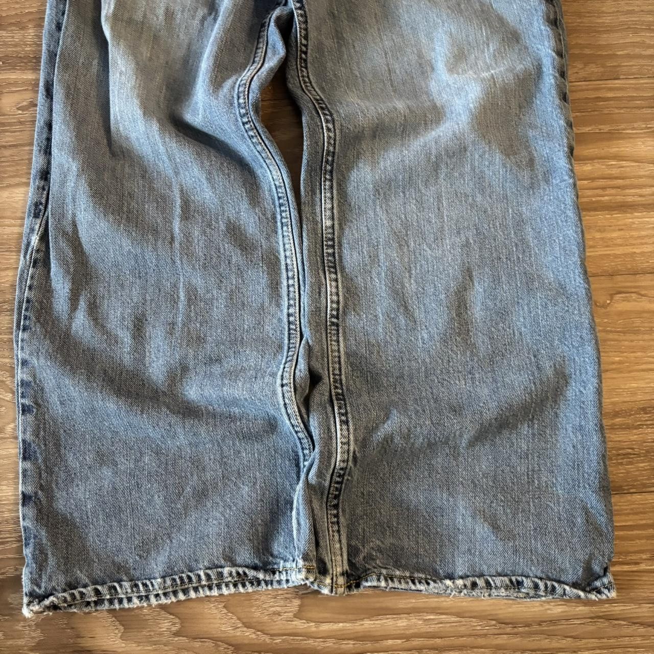 Vintage Crazy Vintage Y2K/2000s Medium Wash Bootcut Streetwear Denim Jeans! 32x30 Size US 32 / EU 48 - 6 Thumbnail