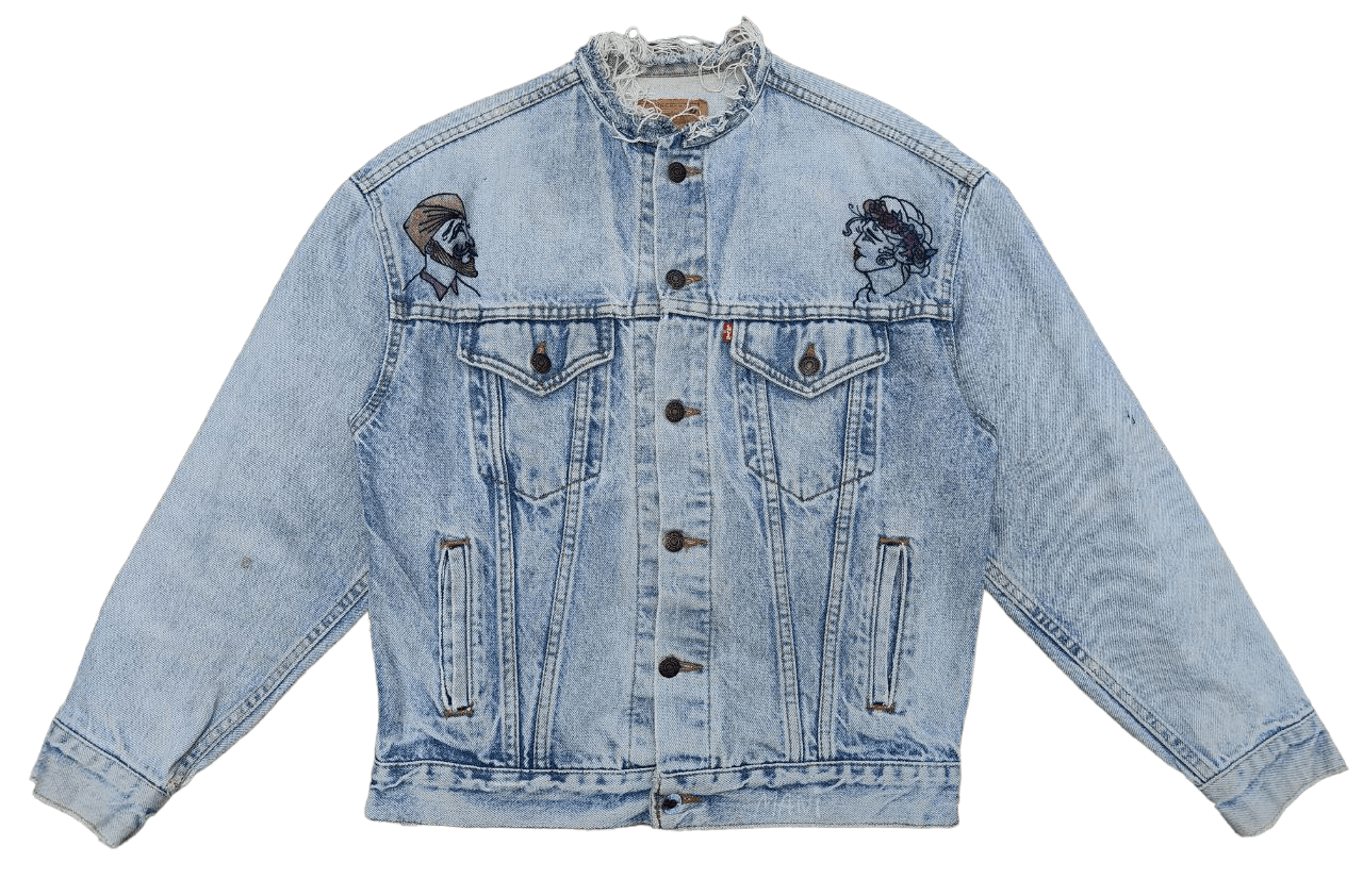 Levi's Vintage Clothing 80s Vintage Levi's Custom Denim Jacket Size M / US 6-8 / IT 42-44 - 1 Thumbnail