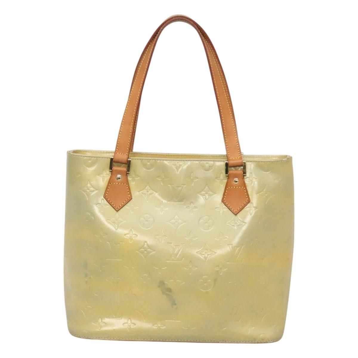 Louis Vuitton LOUIS VUITTON Monogram Vernis Houston Hand Bag Gris M91053 Size ONE SIZE - 13 Thumbnail
