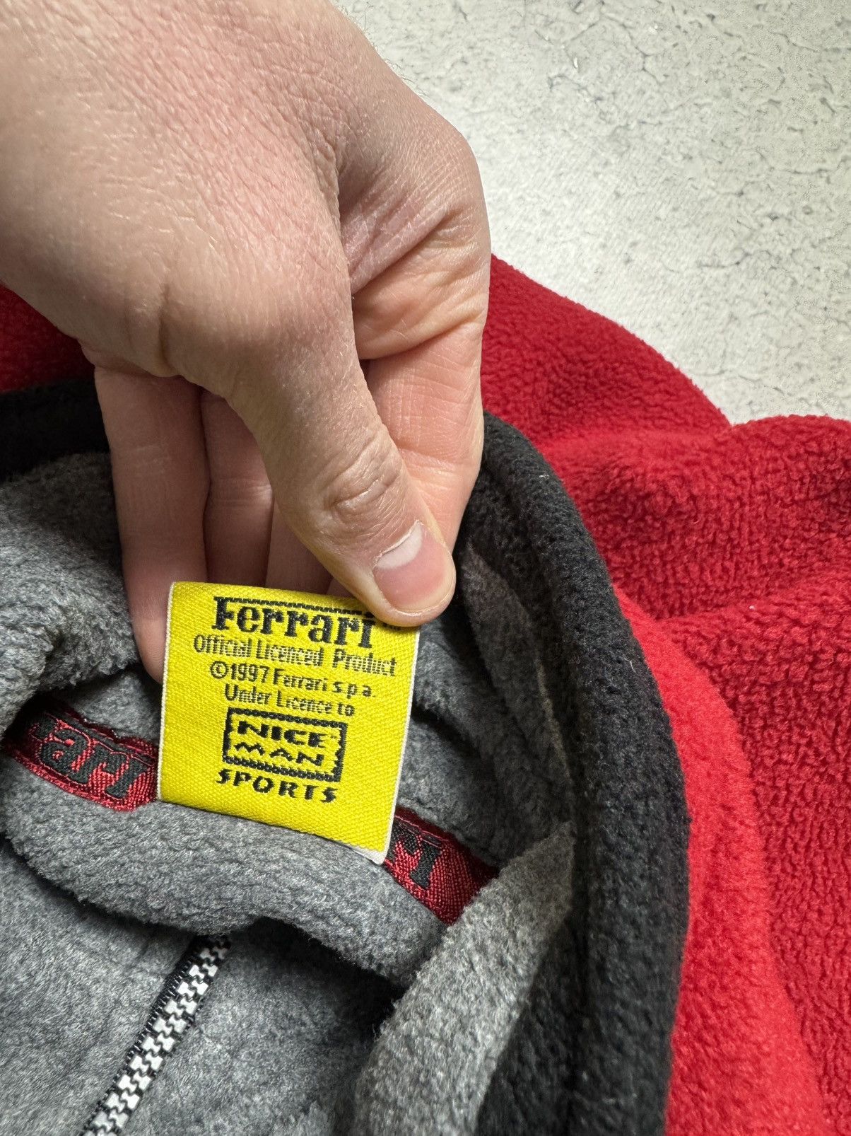 Ferrari Ferrari Vintage 1997 90’s Fleece Jacket Racing 1/4 Zip Size US L / EU 52-54 / 3 - 8 Thumbnail