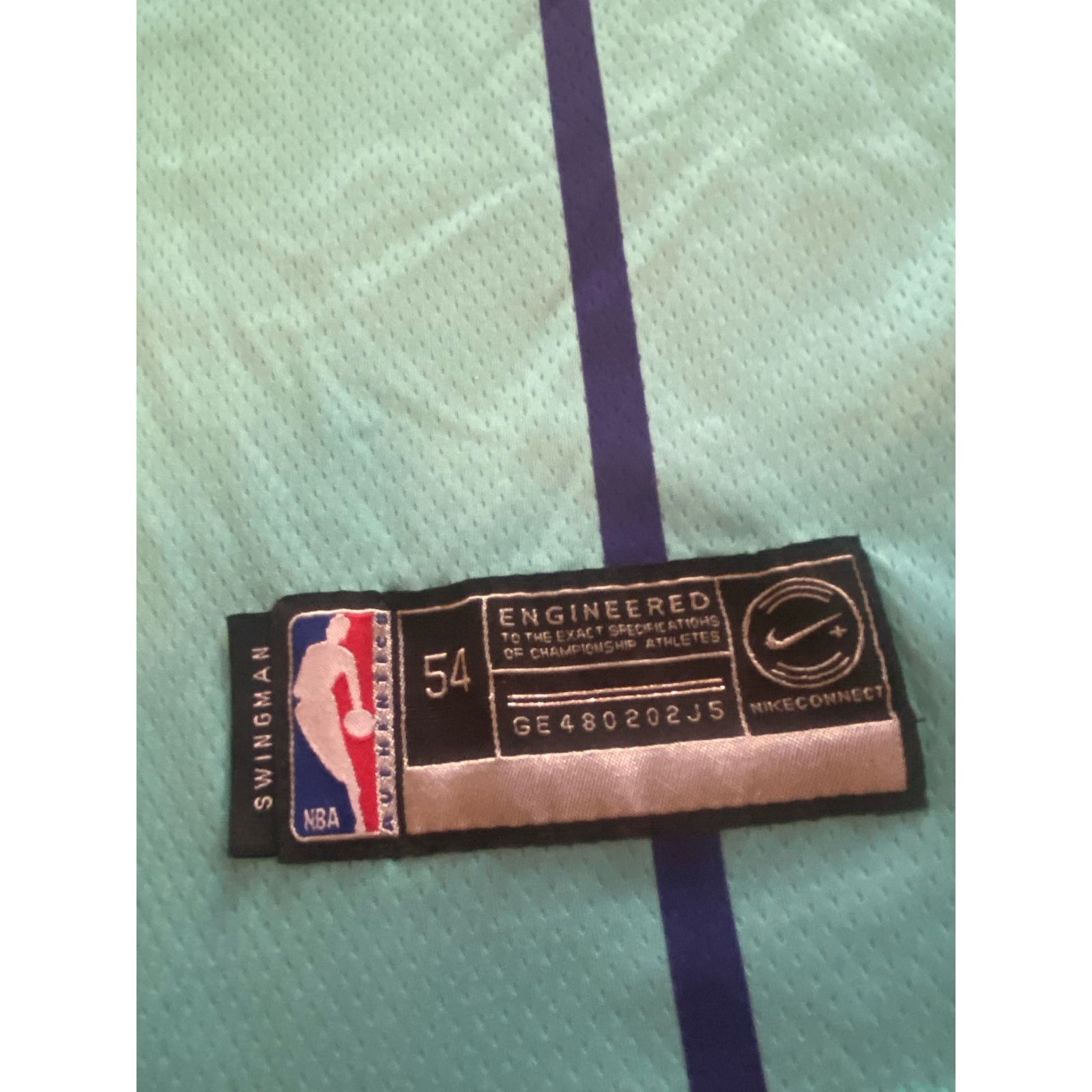 NBA × Nike Lemelo Ball Hornets City Edition Jersey XL Size US XL / EU 56 / 4 - 3 Thumbnail