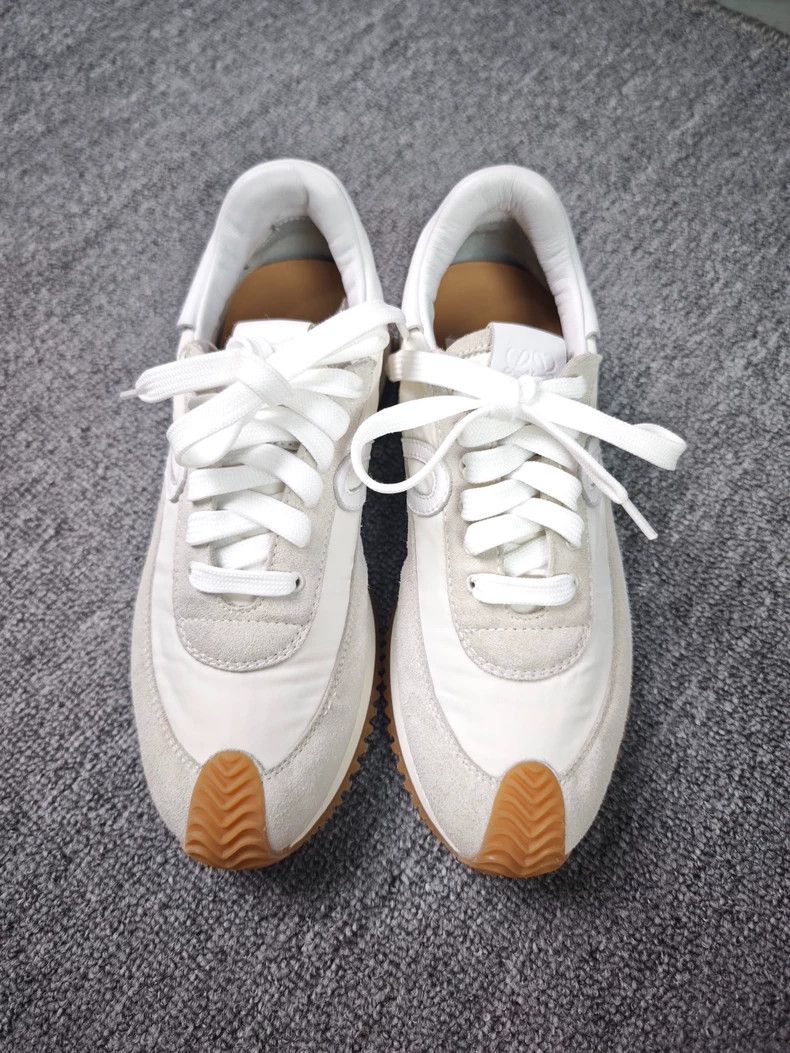 Loewe LOEWE Flow Runner leather retro comfort DeXun shoes wear-r Size US 6.5 / IT 36.5 - 1 Thumbnail