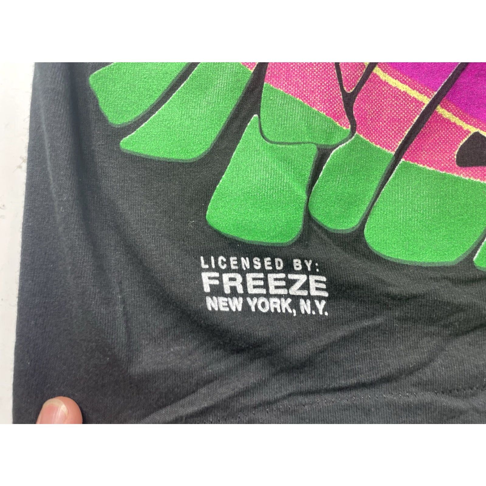 Vintage VINTAGE NWT Freeze Garfield Graffiti Paint T Shirt AOP Black Men’s Large Size US L / EU 52-54 / 3 - 2 Thumbnail