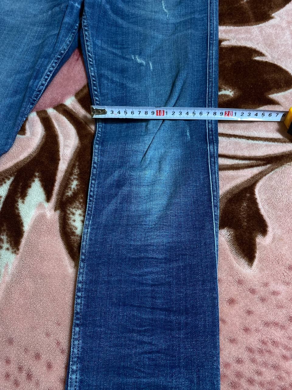 Vintage Vintage Distressed Faded Denim Pants Jeans Size US 33 - 2 Thumbnail