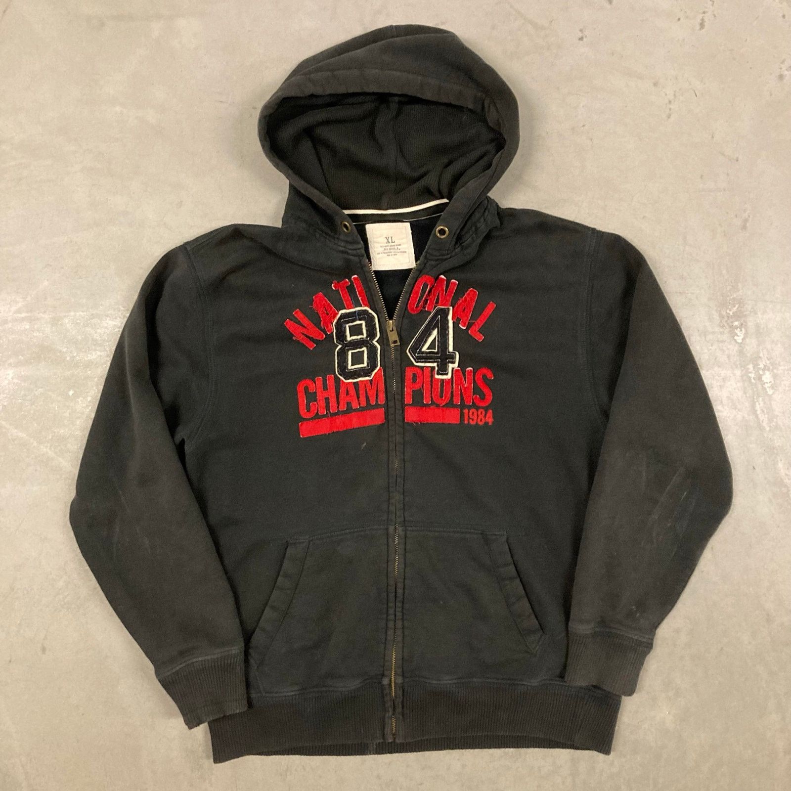 Old Navy × Vintage vintage y2k old navy varsity hoodie Size US XL / EU 56 / 4 - 3 Thumbnail