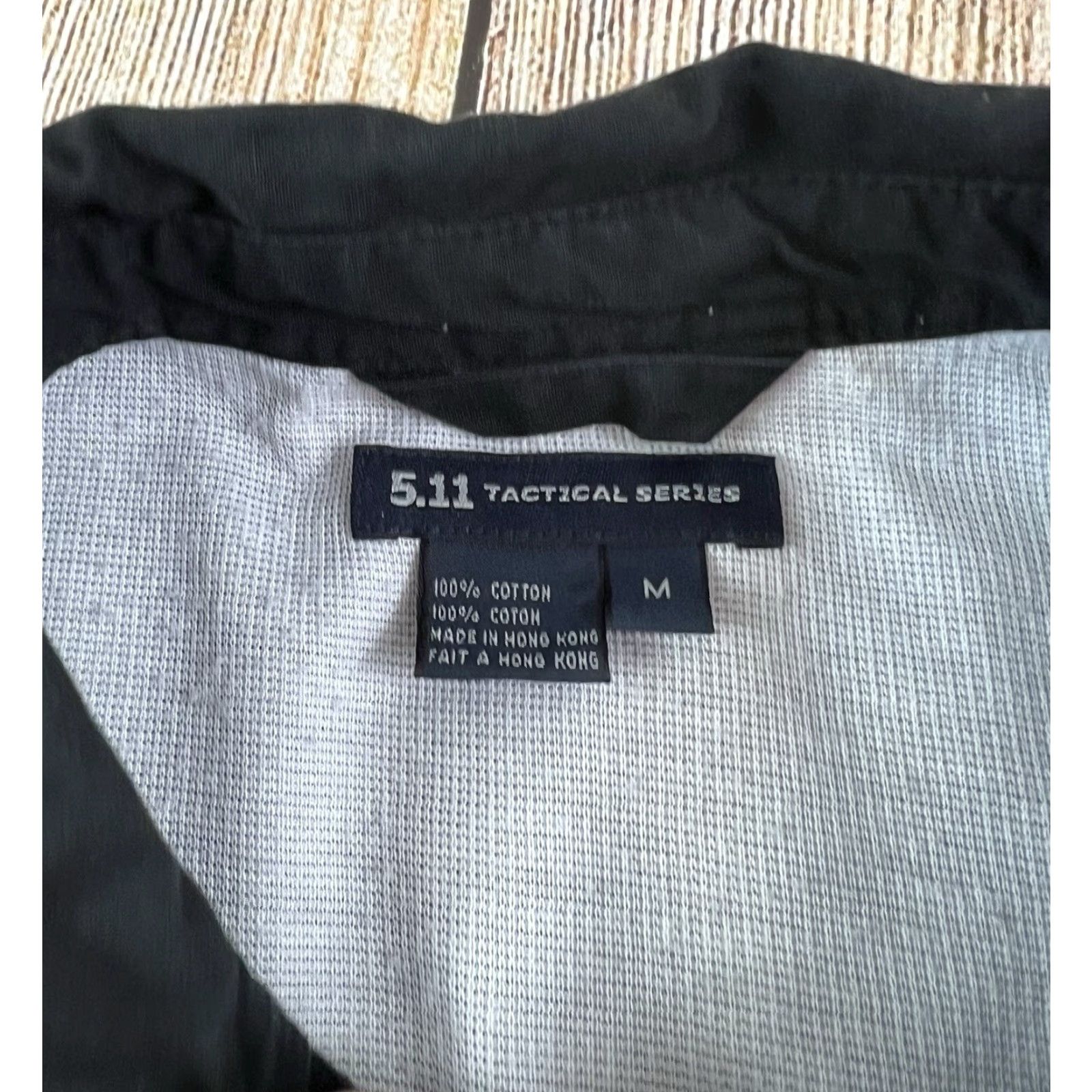 Vintage 5.11 Tactical Mens Button-Up Shirt Black Long Sleeve Men's Casual Workwear 50 in Chest Size M Size US M / EU 48-50 / 2 - 5 Thumbnail