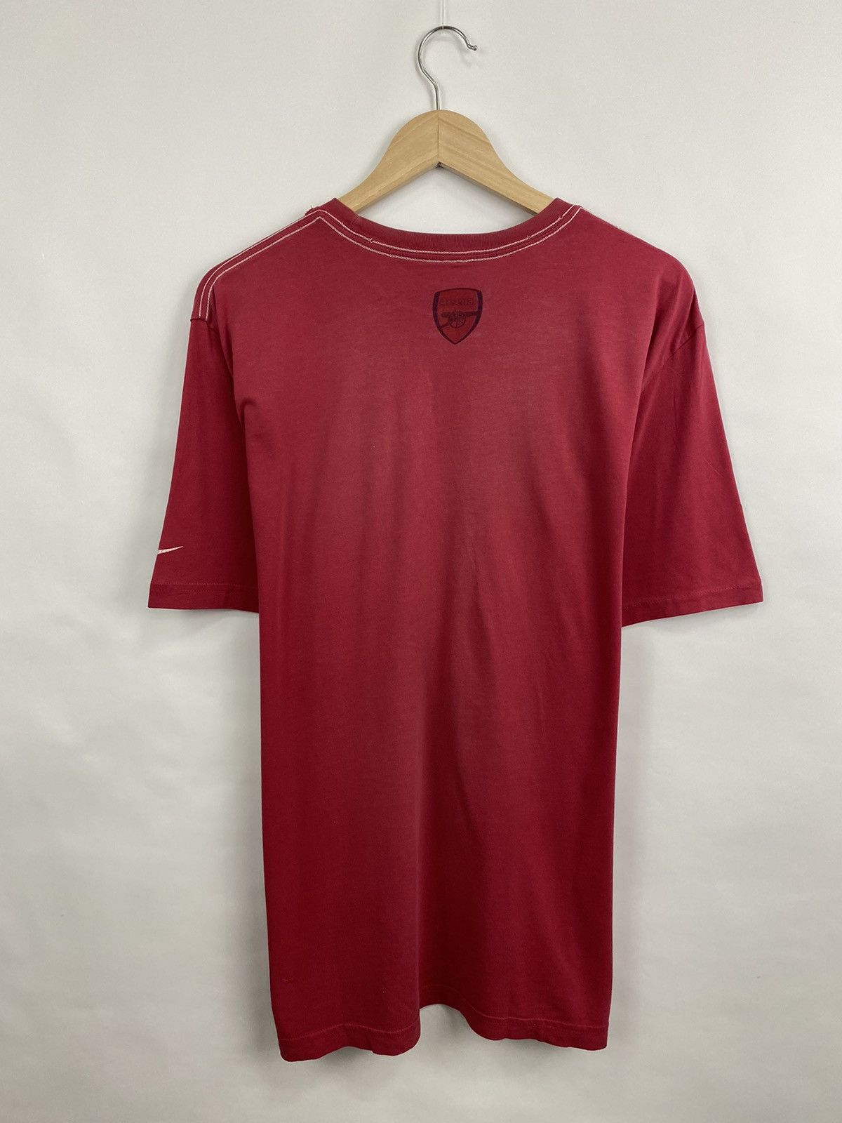 Nike × Vintage 💀 Y2K Nike Arsenal Skull Jersey Football T-Shirt Rare Retro Size US XL / EU 56 / 4 - 6 Thumbnail