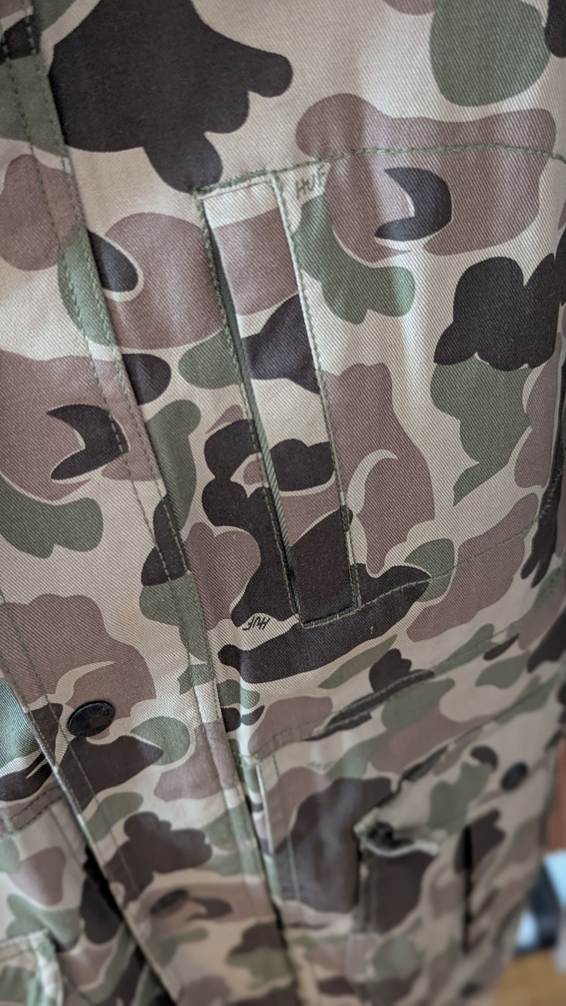 Huf Duck Camo Waxed Parka Size US M / EU 48-50 / 2 - 8 Thumbnail